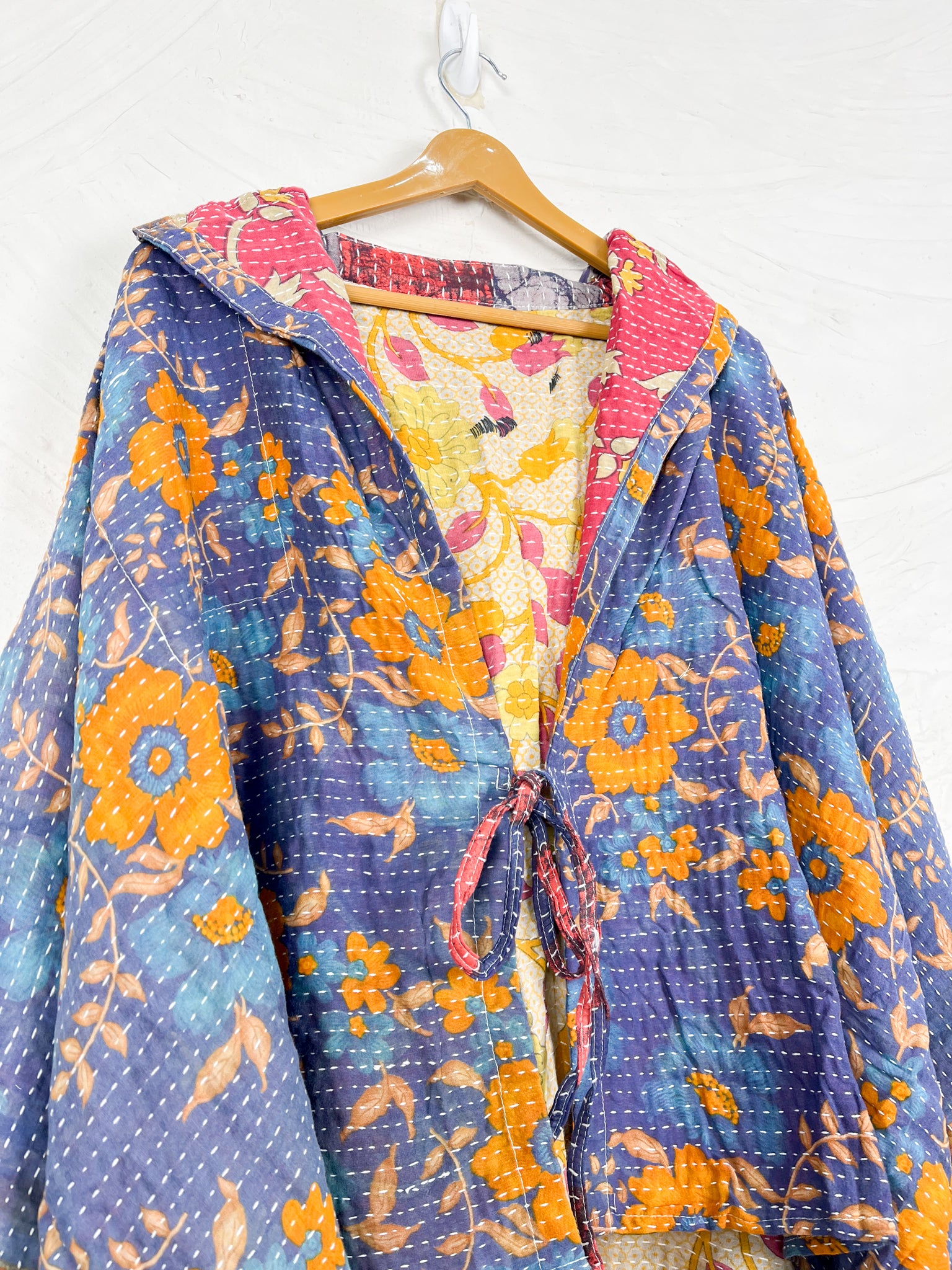 Handmade Kantha Jacket - Love Protect Sustain