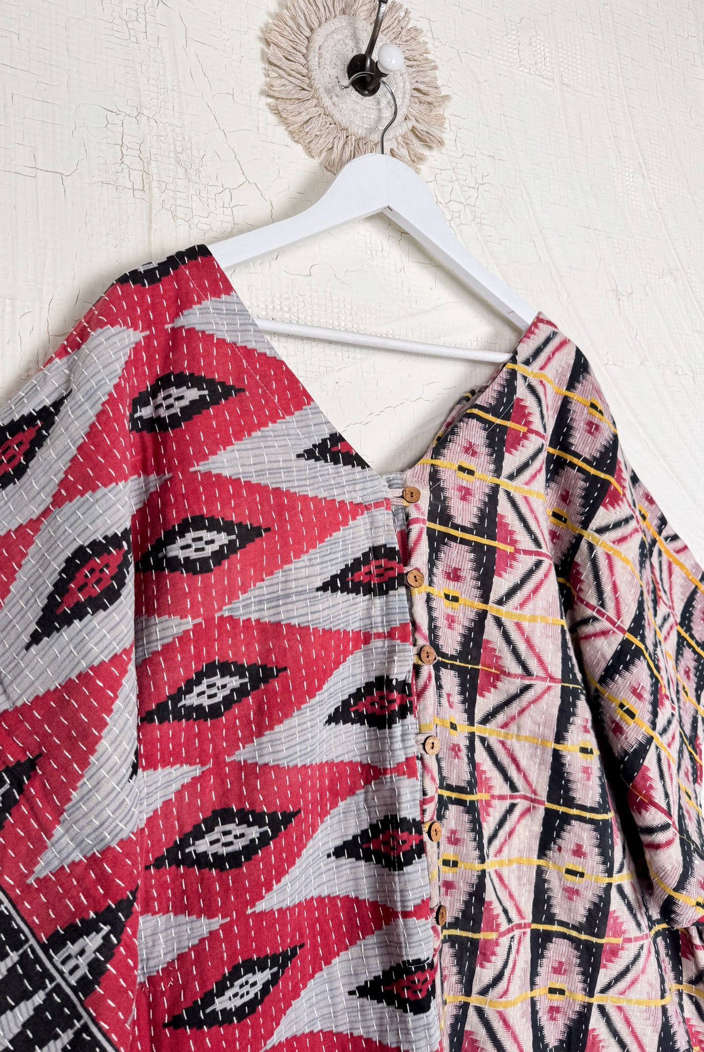 Handmade Kantha Jumper - Love Protect Sustain