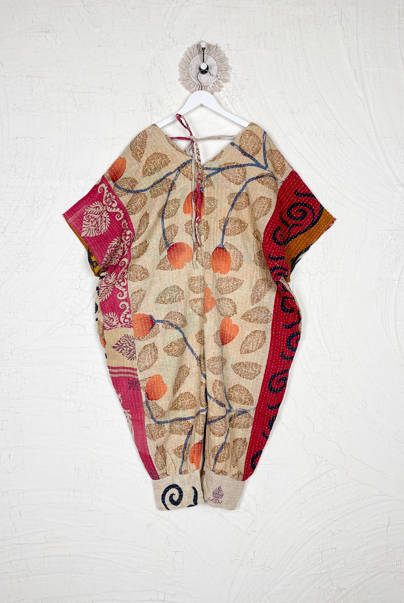 Handmade Kantha Jumpsuit - Love Protect Sustain