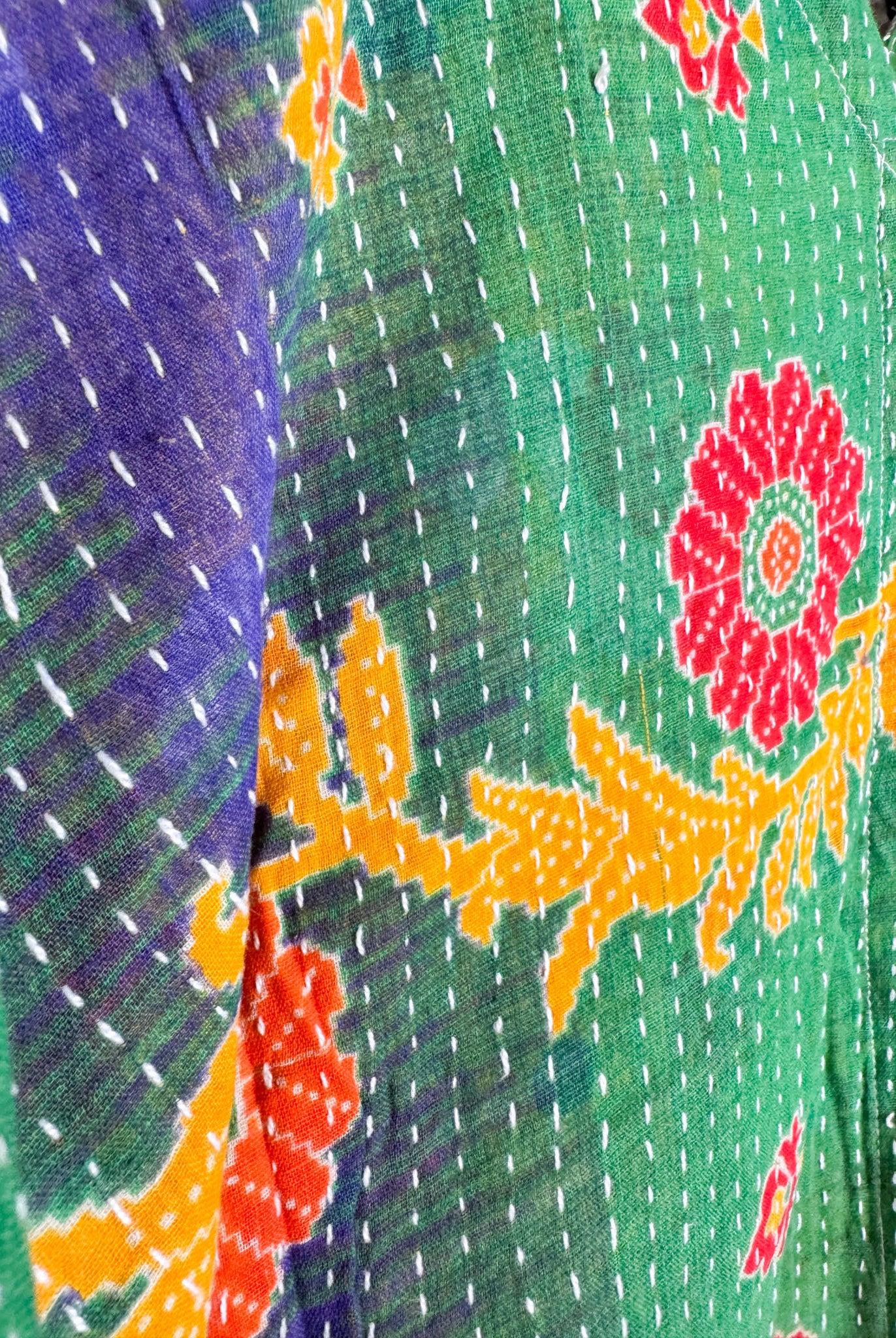Handmade Kantha Jumpsuit - Love Protect Sustain