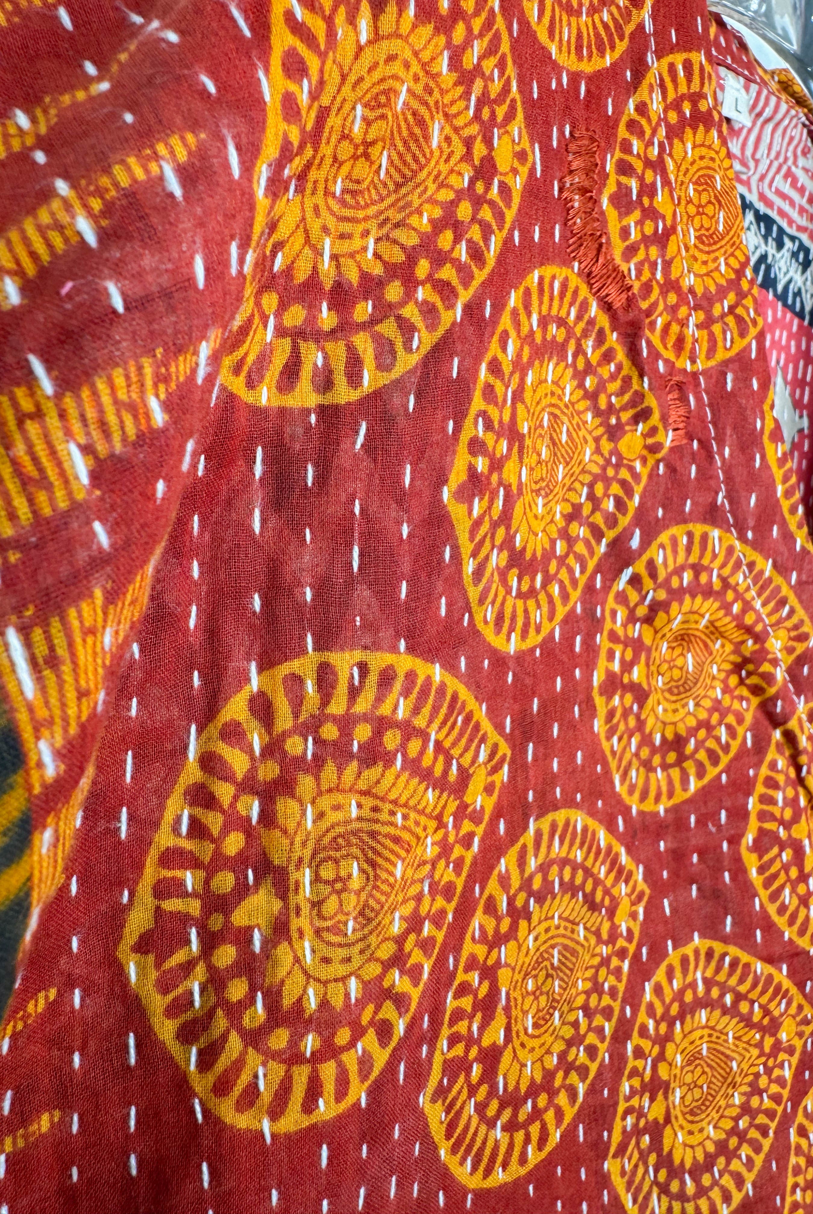 Handmade Kantha top - Love Protect Sustain