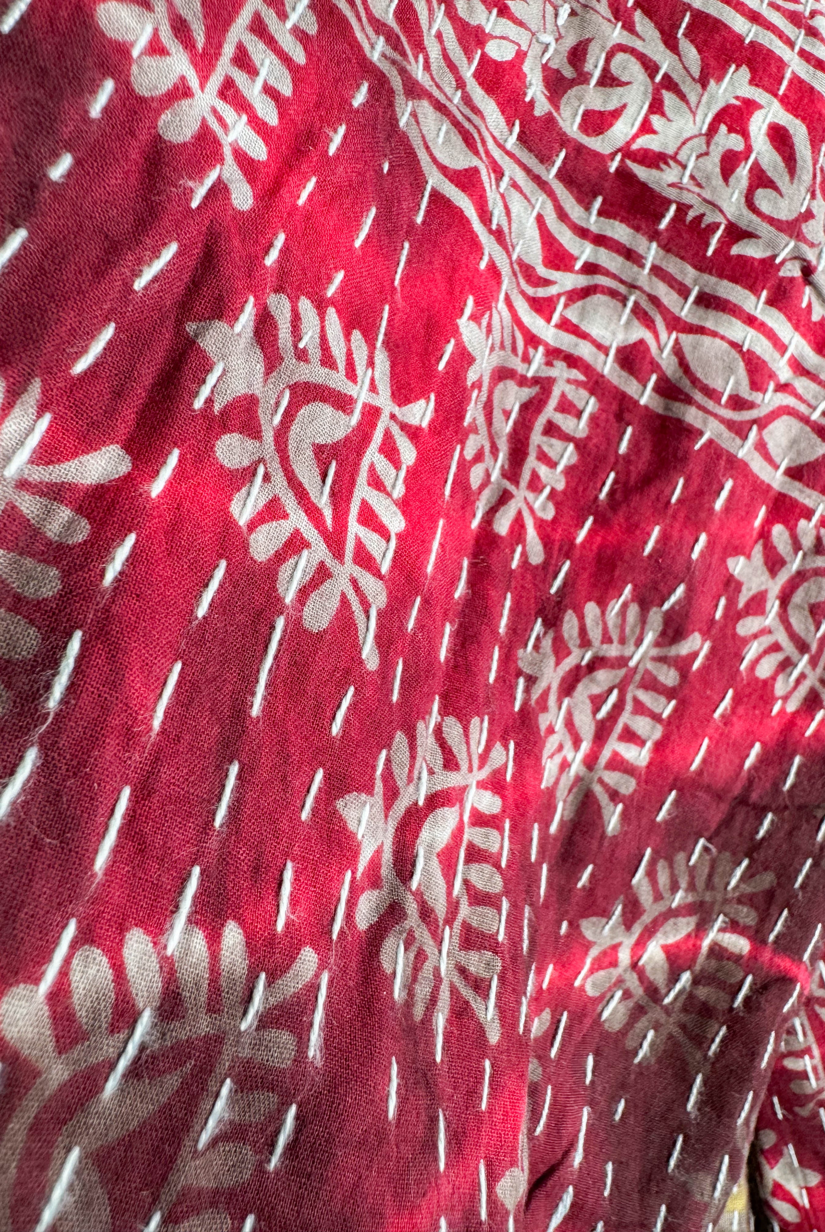 Handmade kantha jumpsuit - Love Protect Sustain