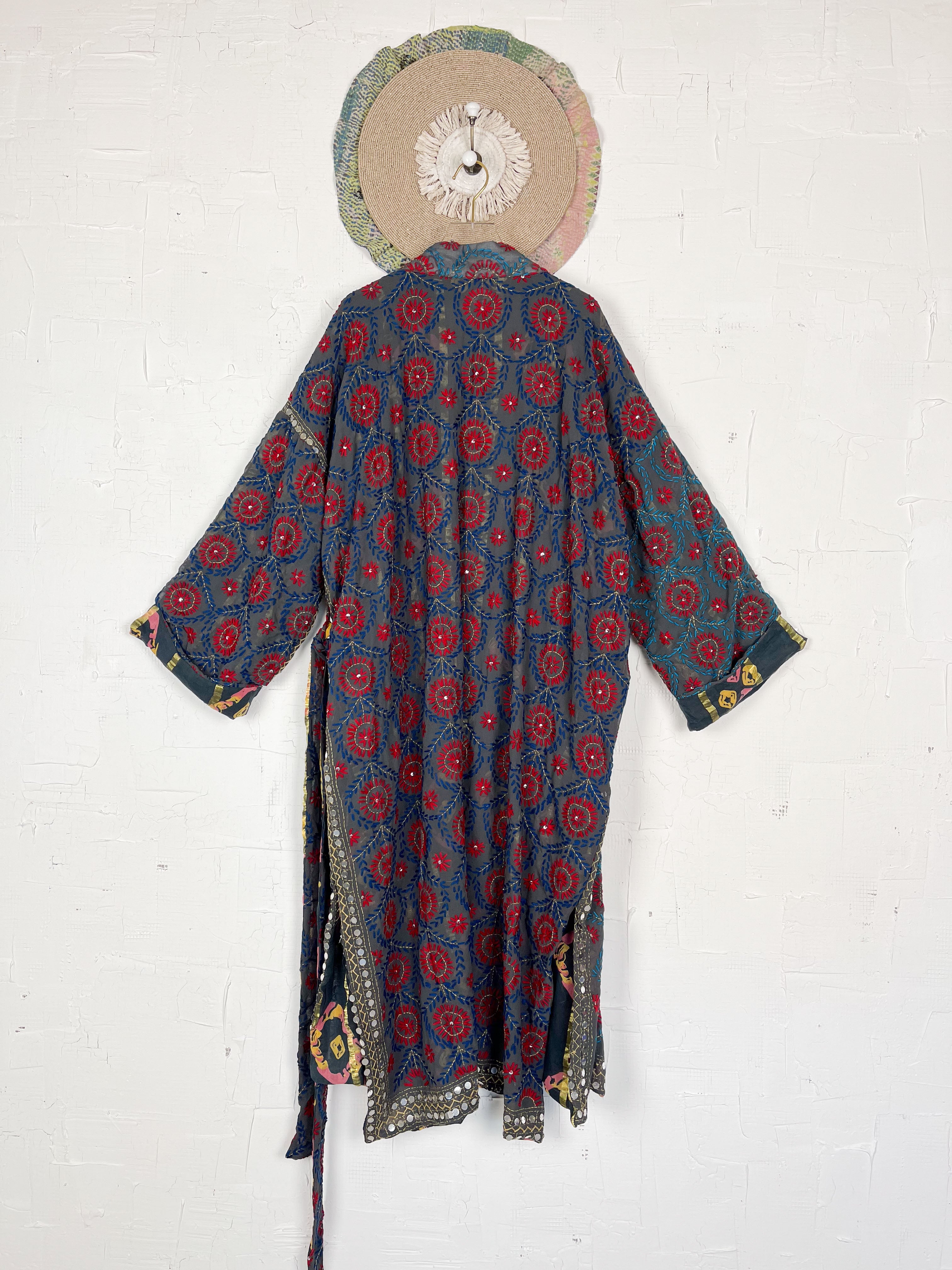 Handmade kimono robe - Love Protect Sustain