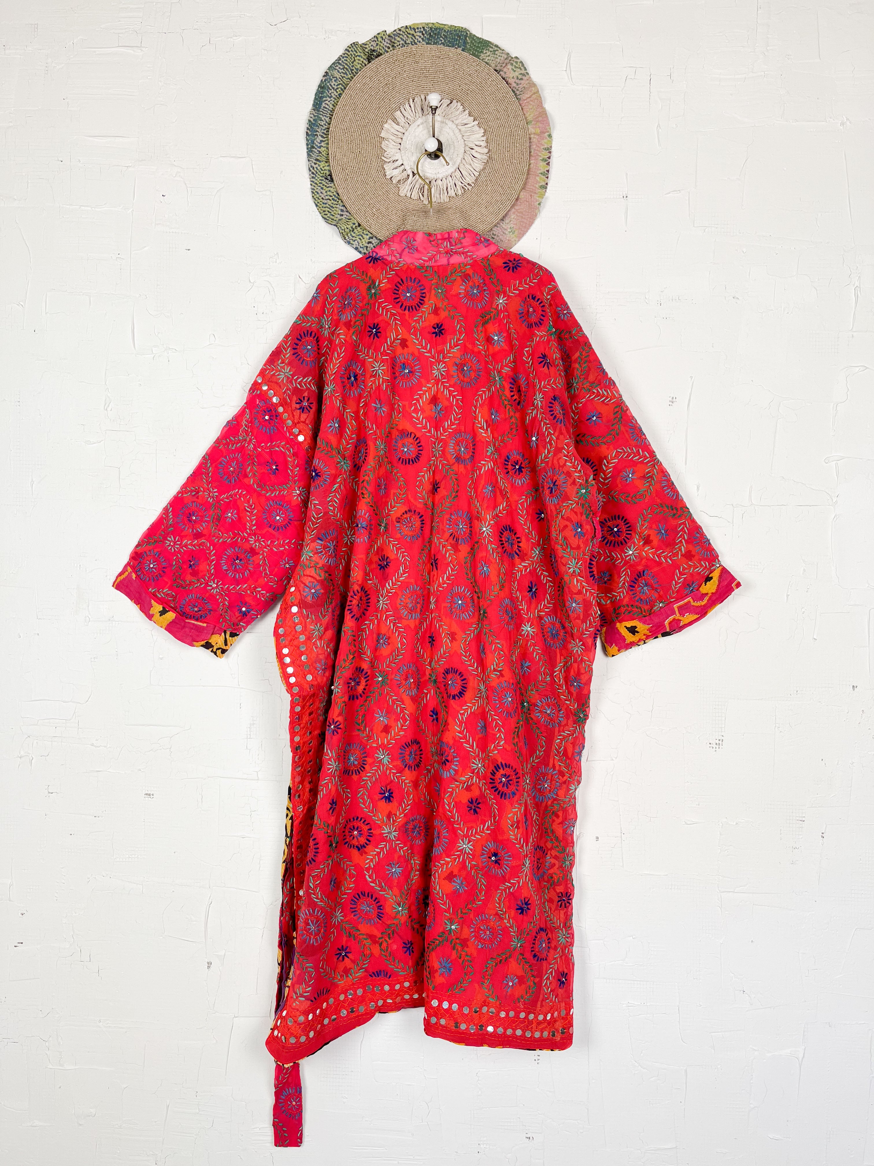 Handmade kimono robe - Love Protect Sustain