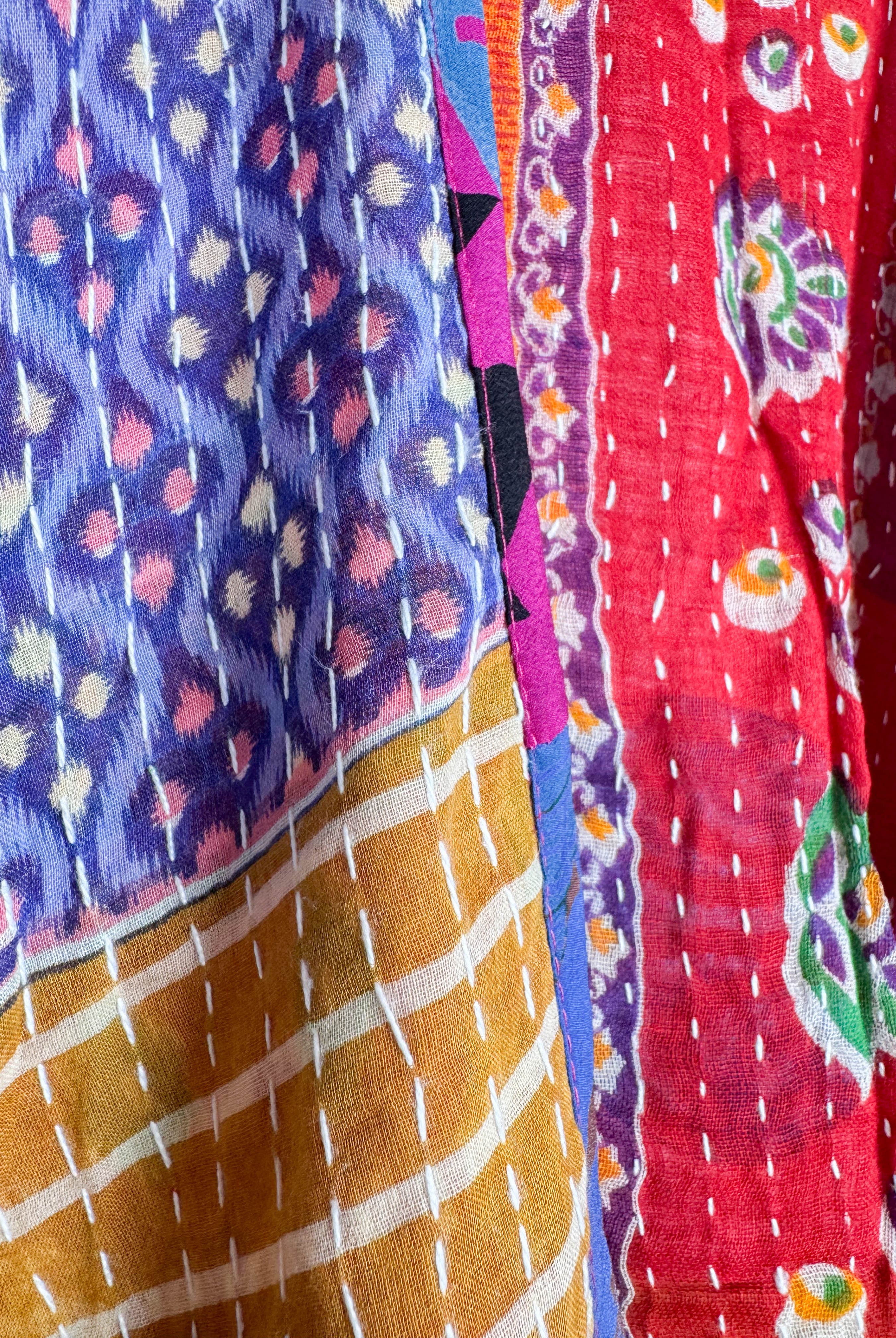 Handmade silk vest - Love Protect Sustain