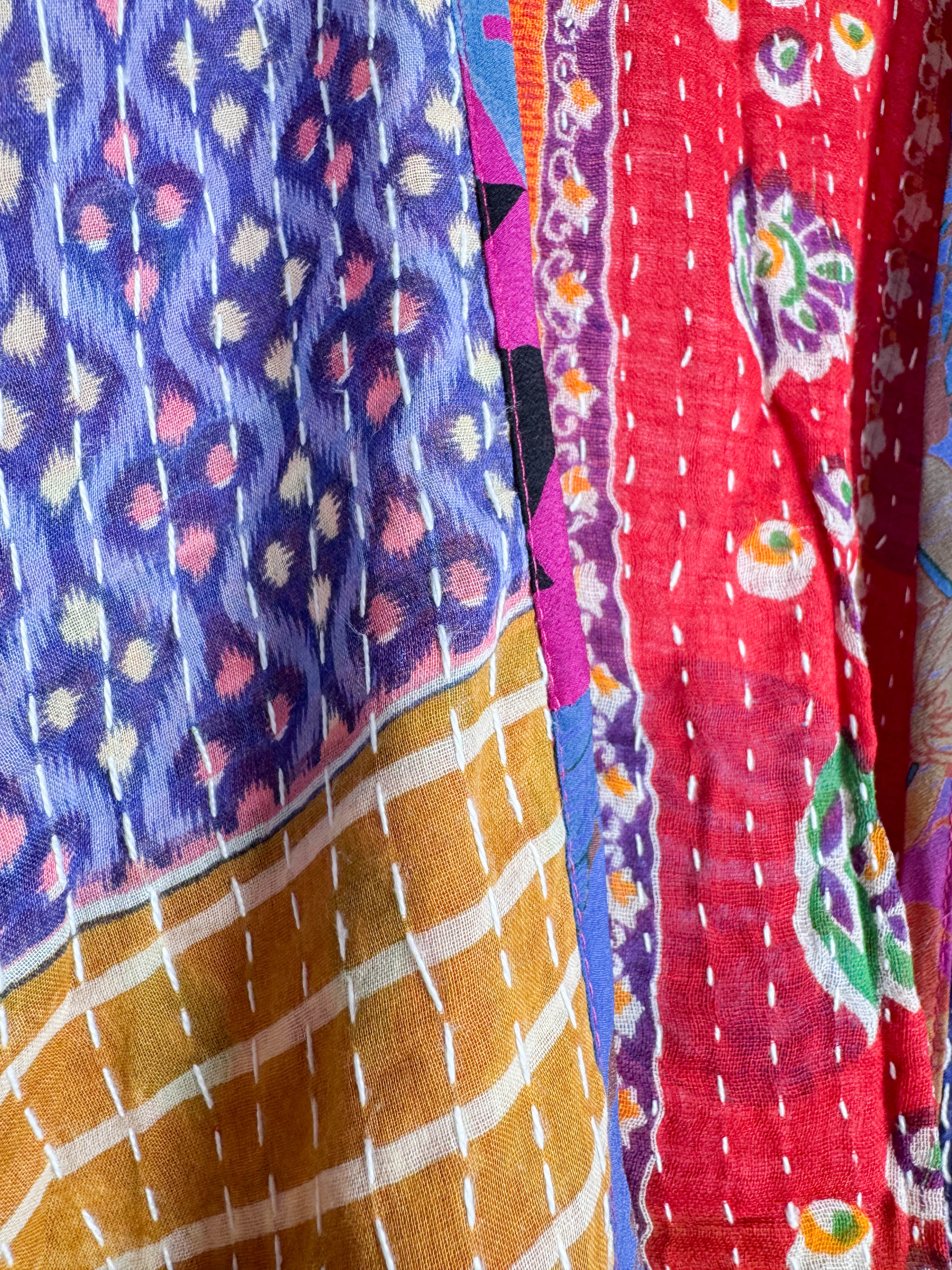 Handmade silk vest - Love Protect Sustain