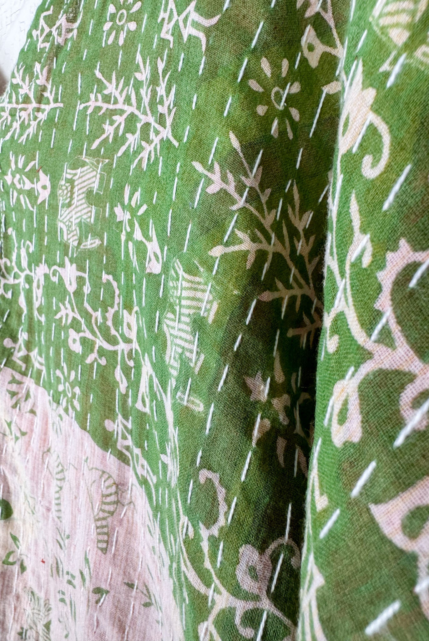 Hippie Kantha Narrow leg jumpsuit - Love Protect Sustain