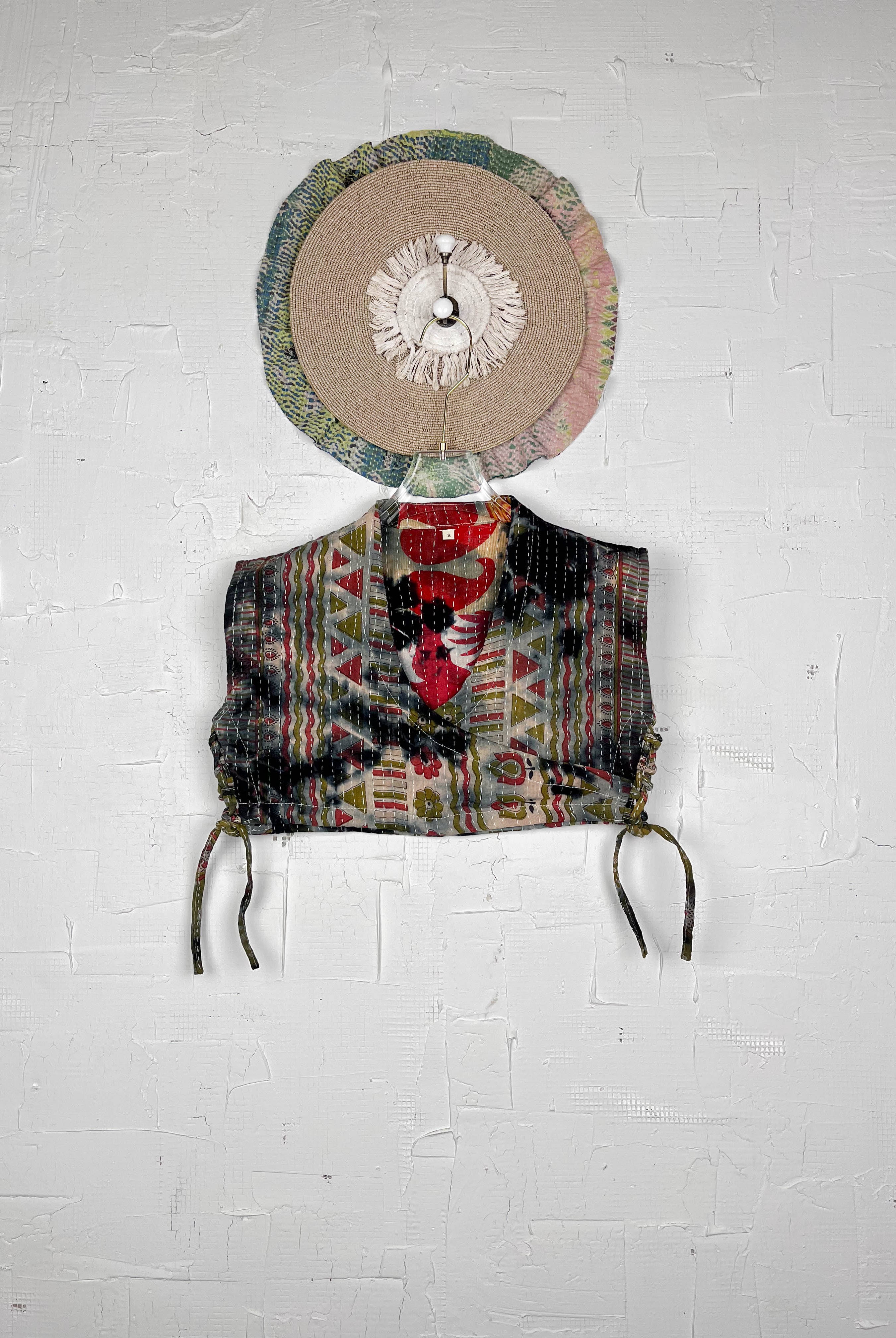 Hippie crop top - Love Protect Sustain