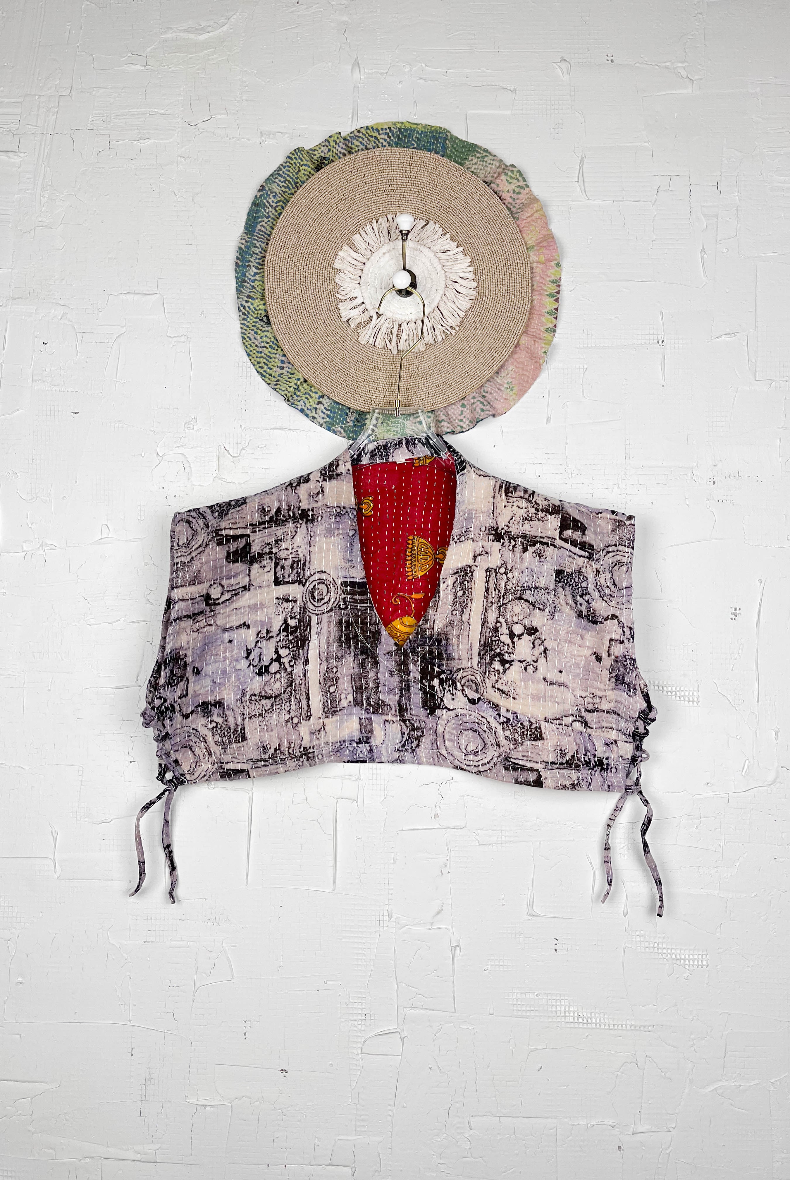 Hippie crop top - Love Protect Sustain