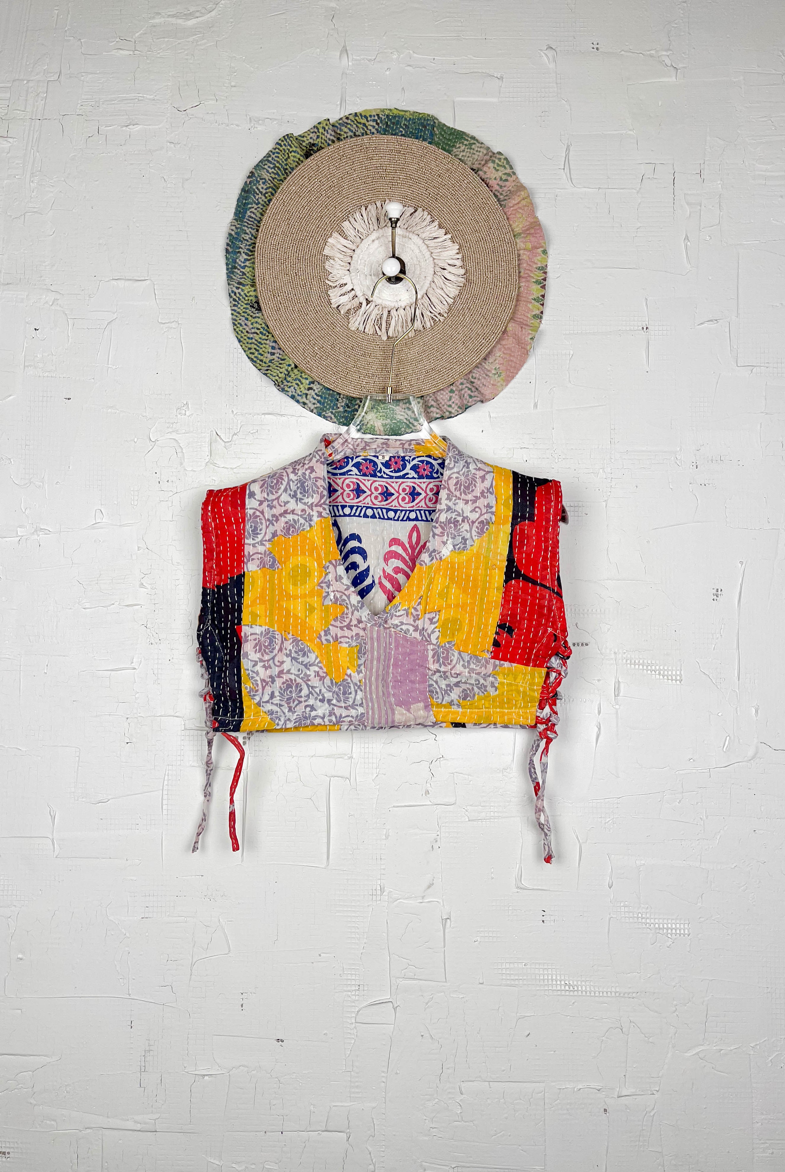 Hippie crop top - Love Protect Sustain