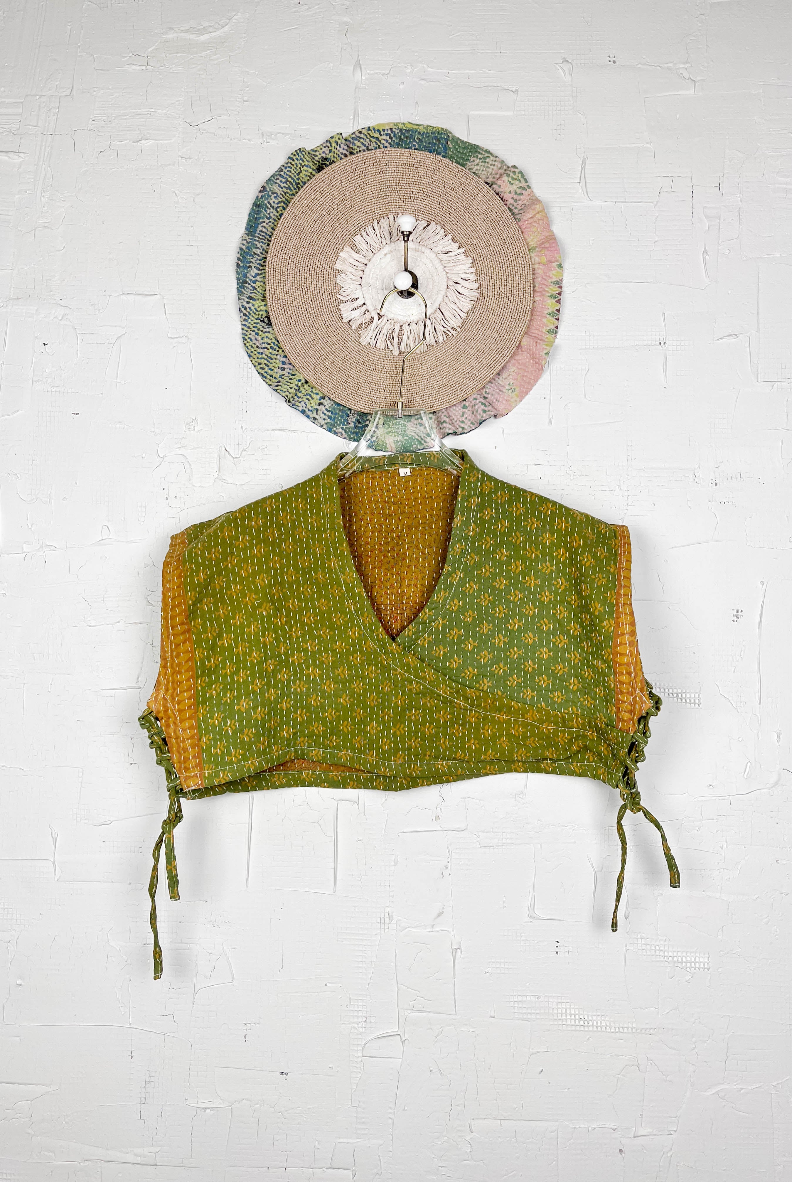 Hippie crop top - Love Protect Sustain