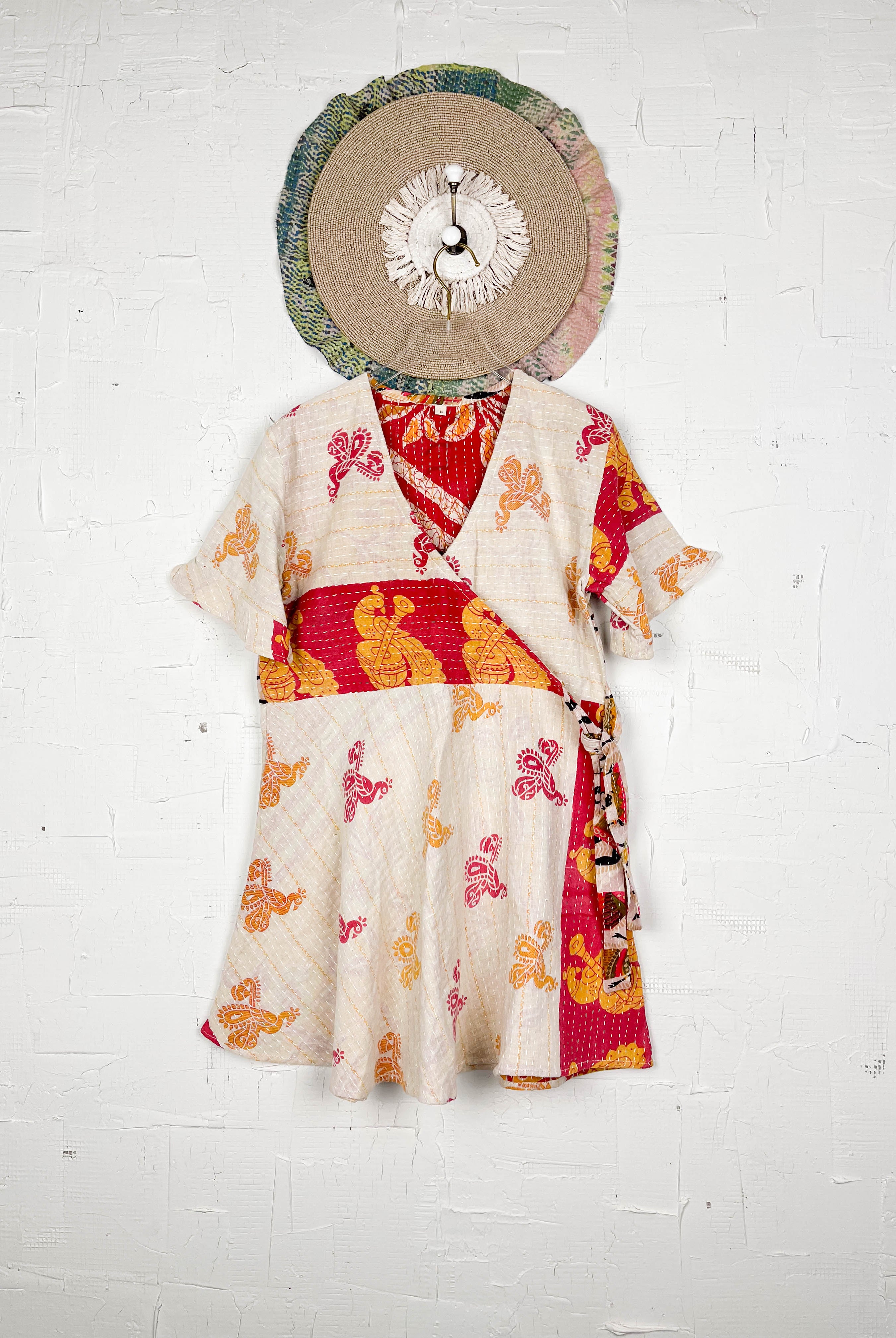 Indian Kantha dress - Love Protect Sustain