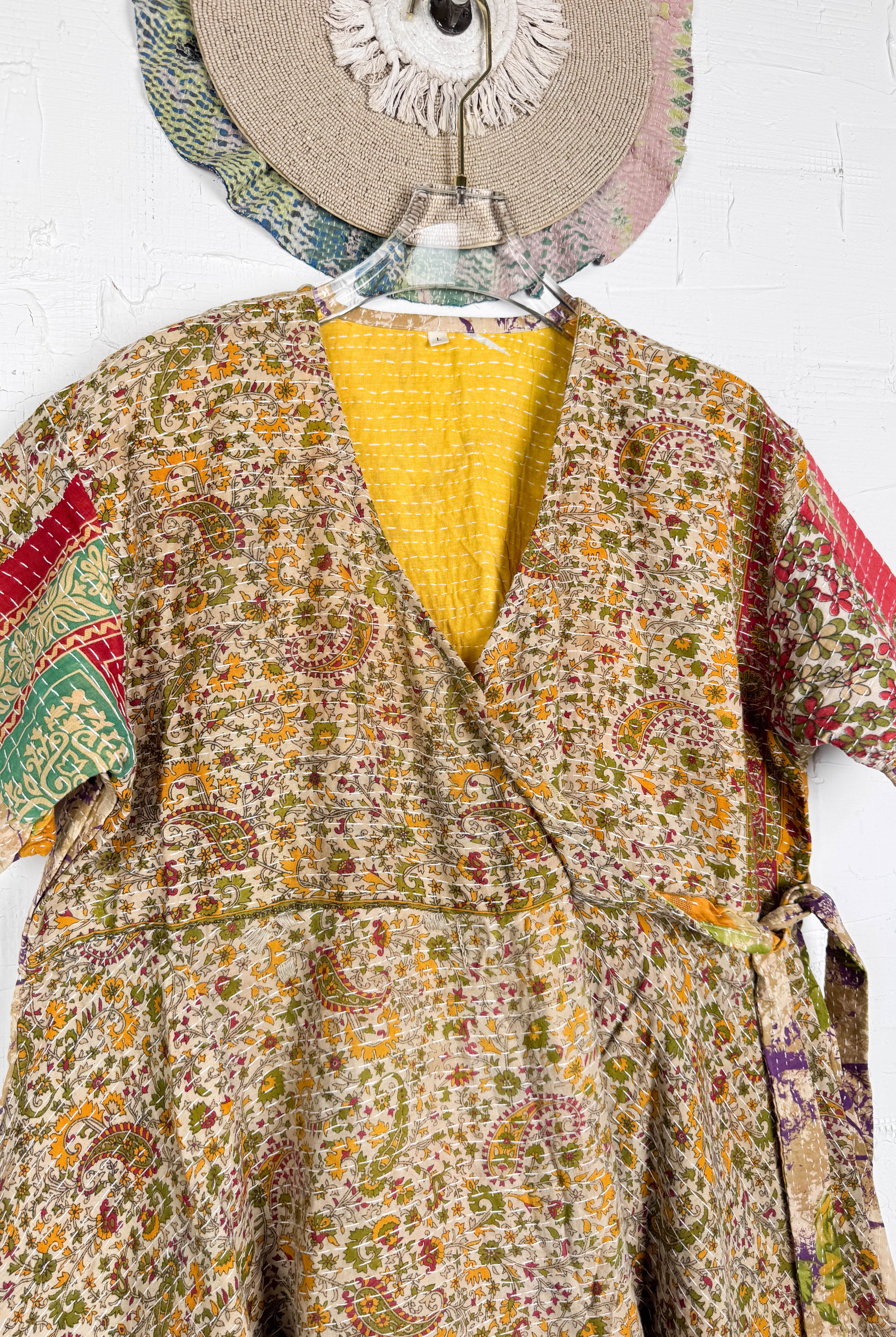 Indian Kantha dress- Love Protect Sustain