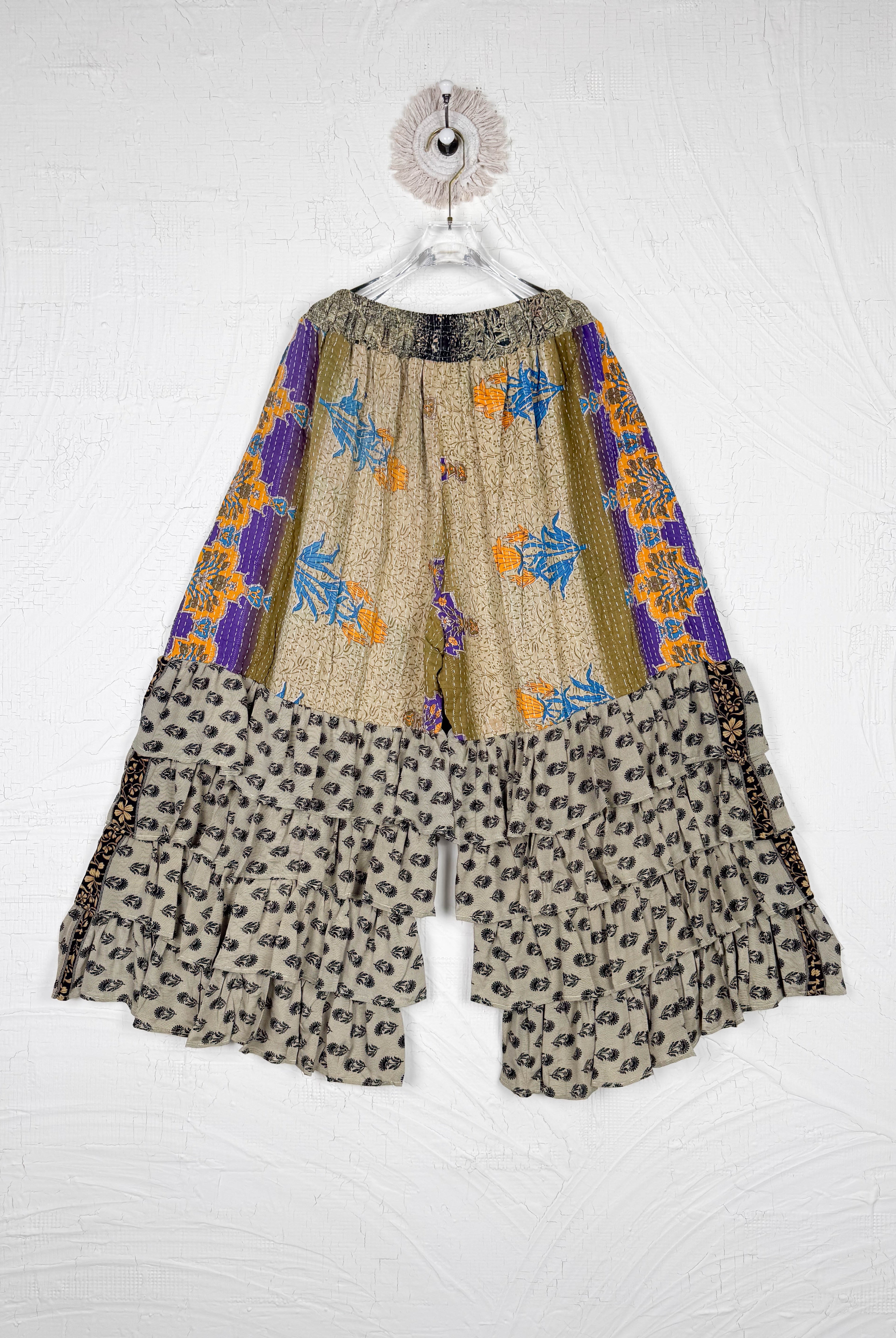 Kanta Wide Ruffle Pants - Love Protect Sustain