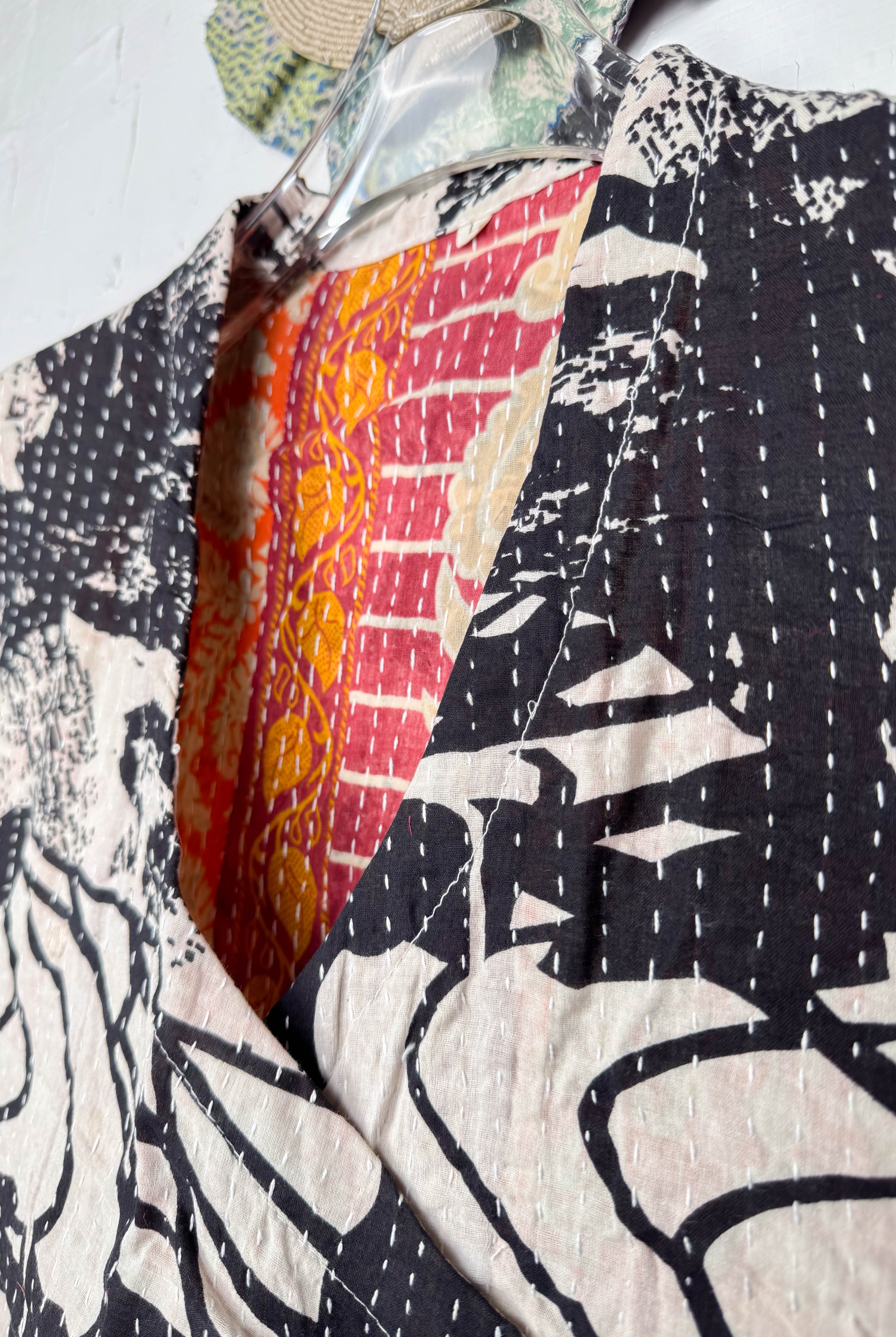 Kantha Cropped Top - Love Protect Sustain