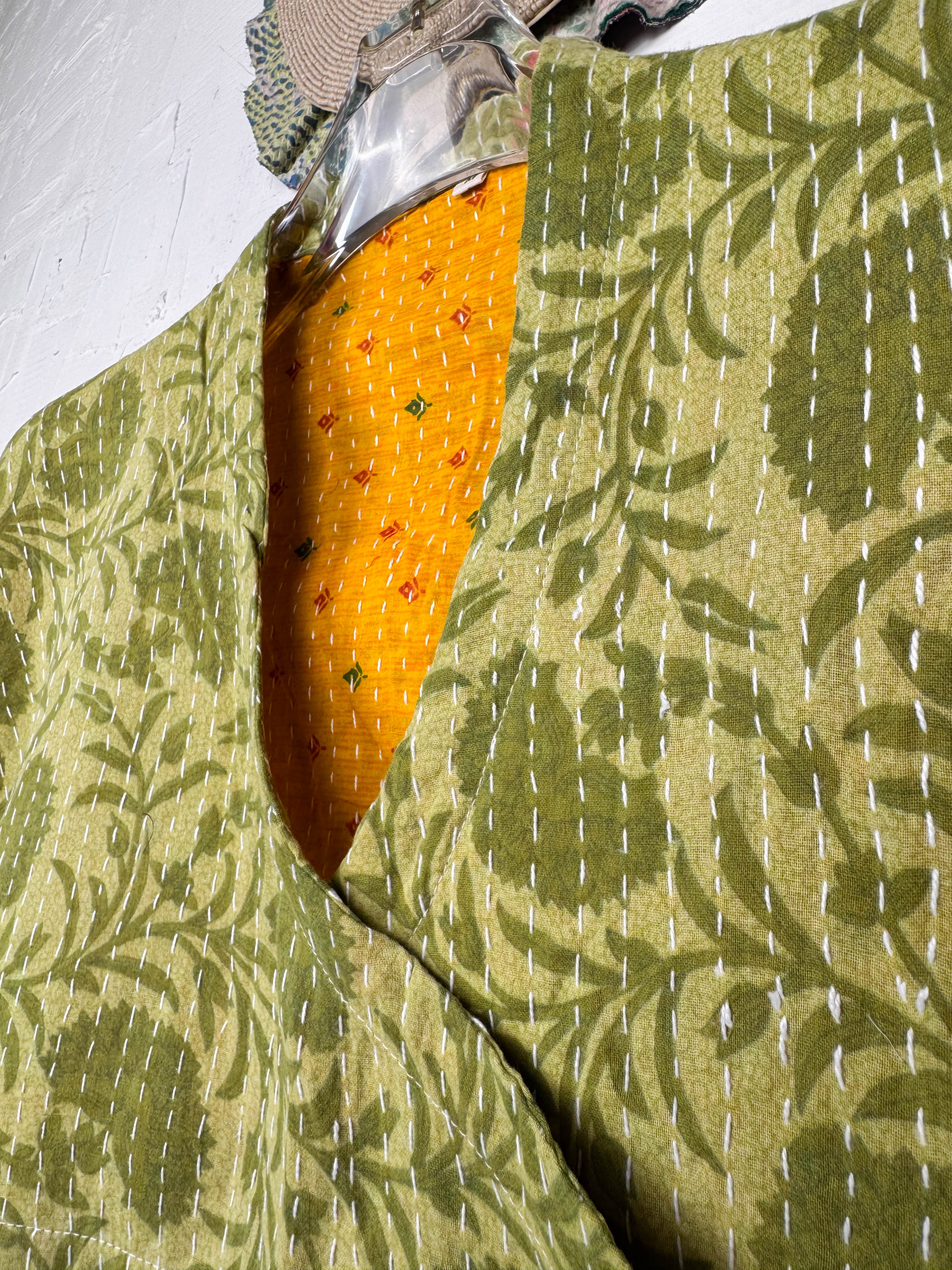 Kantha Cropped Top - Love Protect Sustain