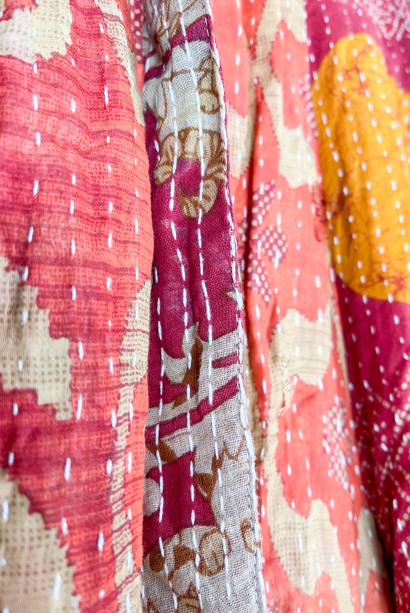 Kantha Patchwork Pants - Love Protect Sustain