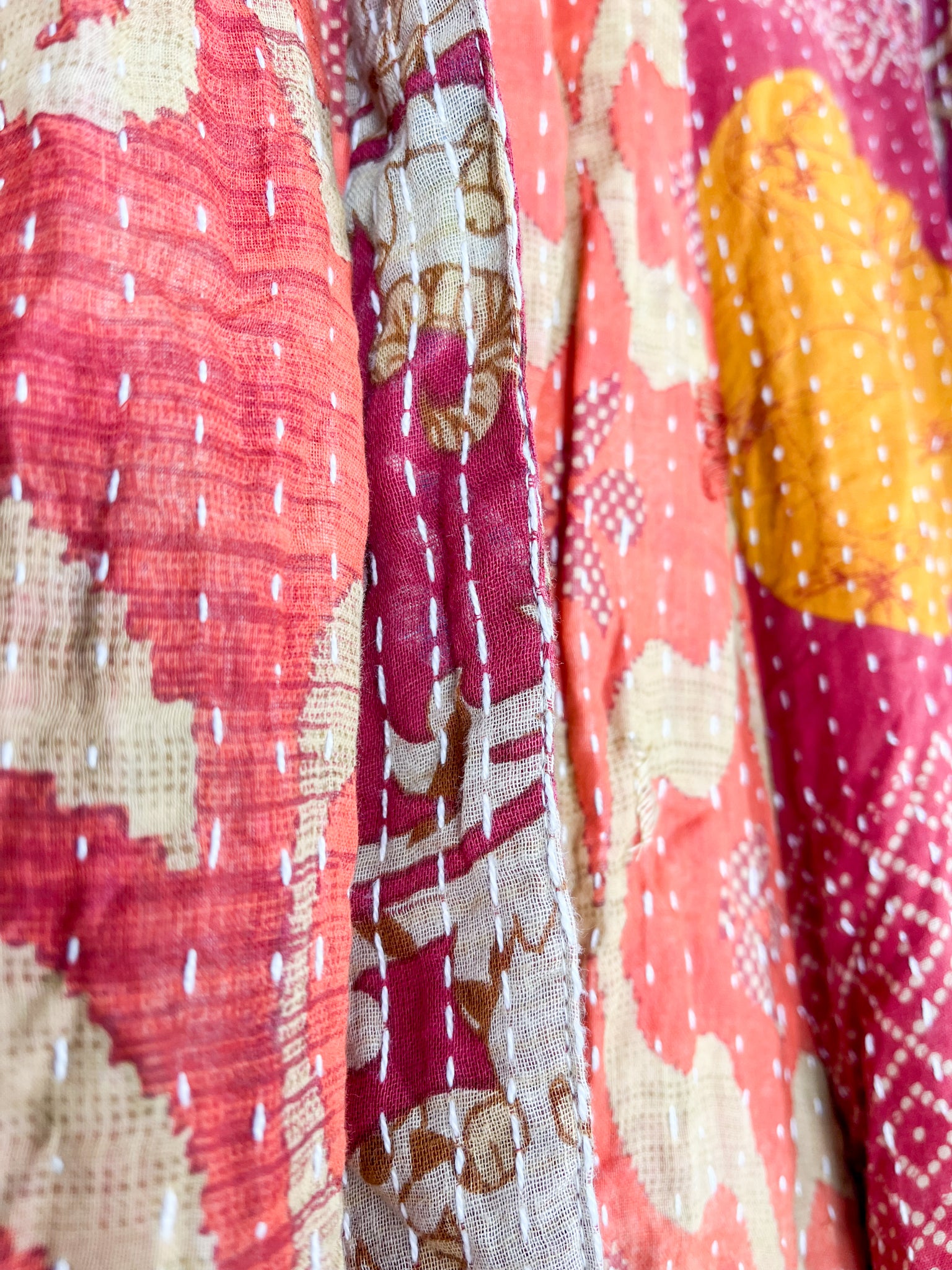 Kantha Patchwork Pants - Love Protect Sustain