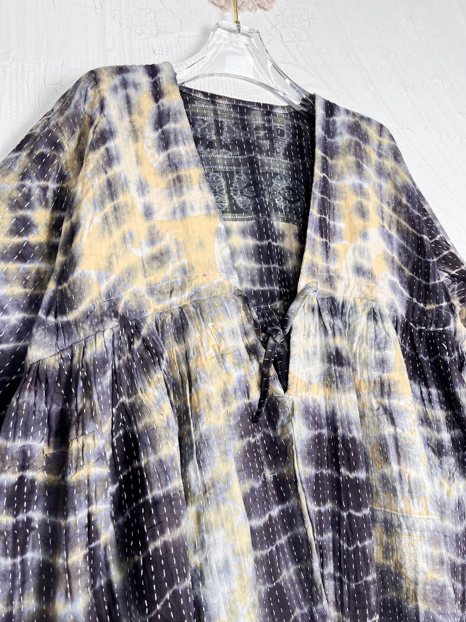 Kantha Relaxed fit jumpsuit - Love Protect Sustain