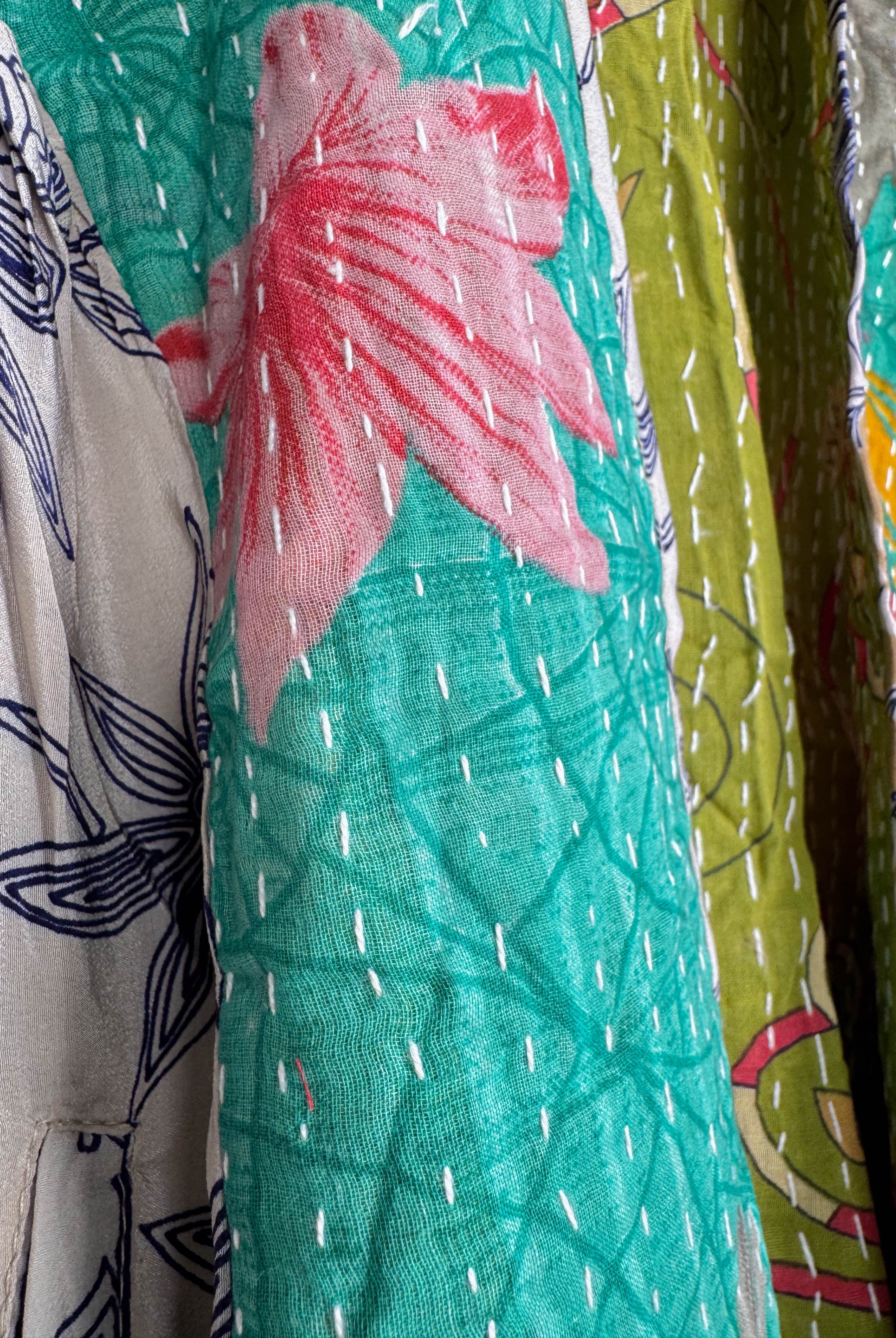 Kantha Silk Top - Love Protect Sustain