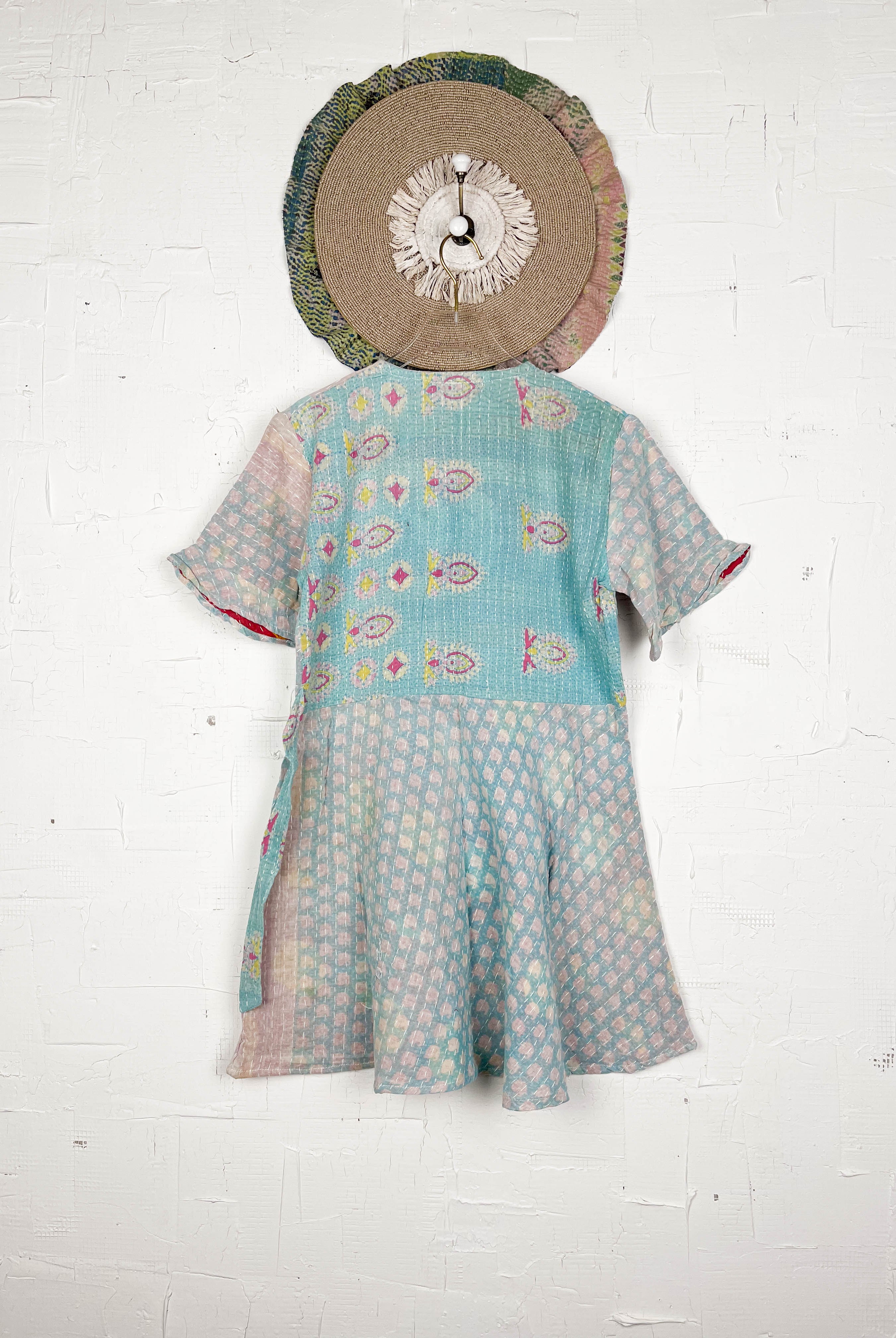 Kantha Vintage Dress - Love Protect Sustain