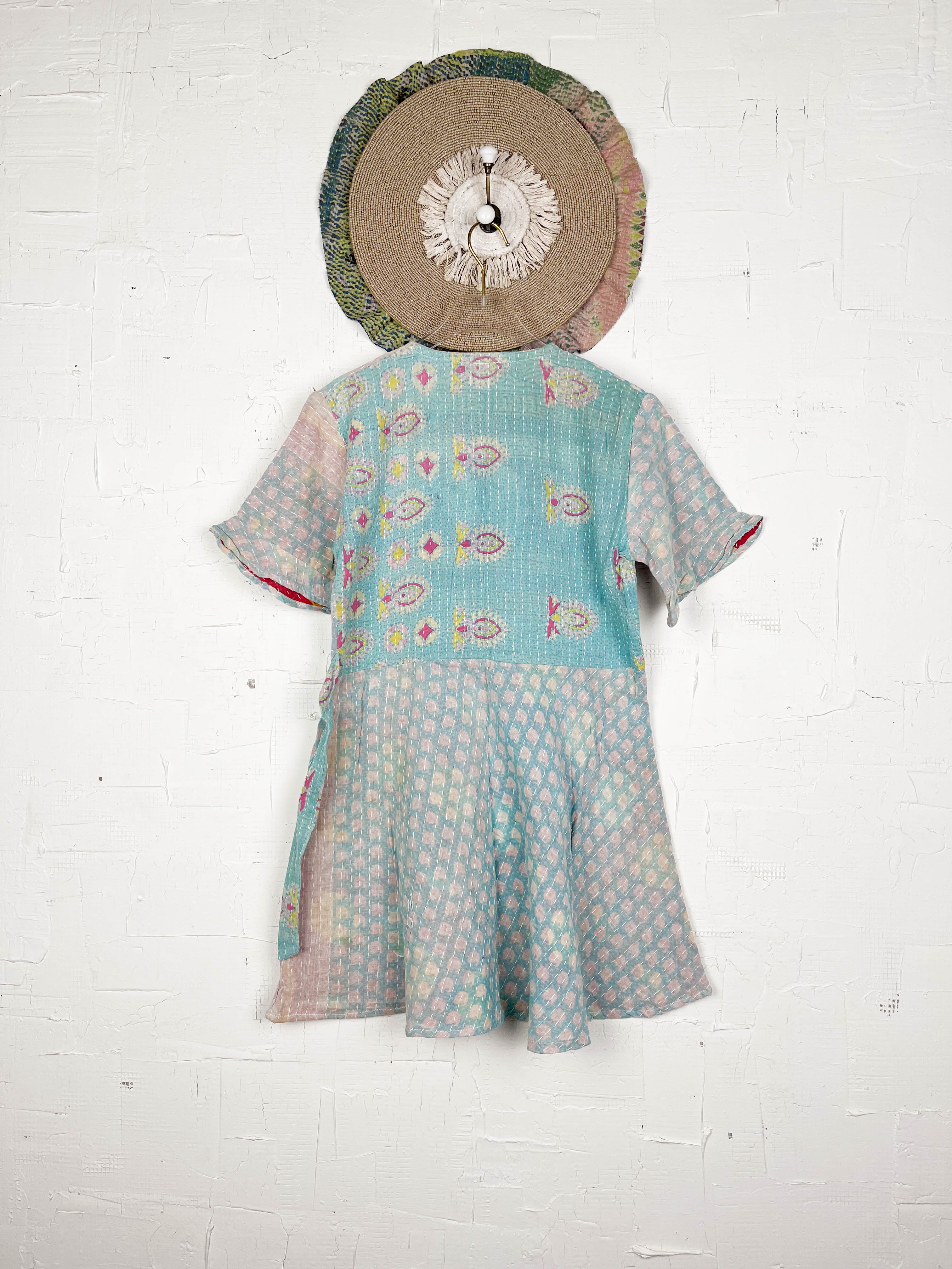 Kantha Vintage Dress - Love Protect Sustain