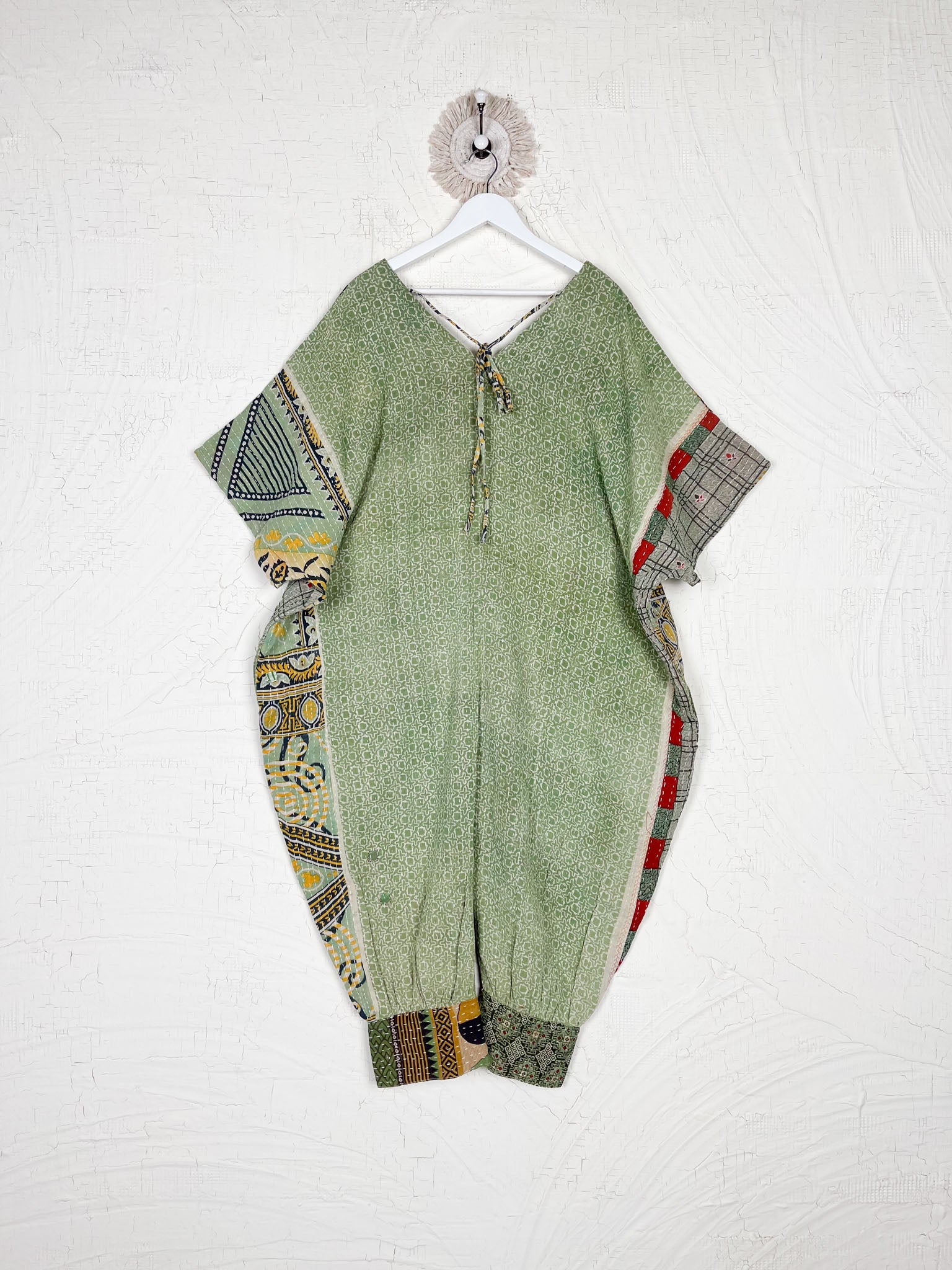 Kantha free size jumpsuit - Love Protect Sustain
