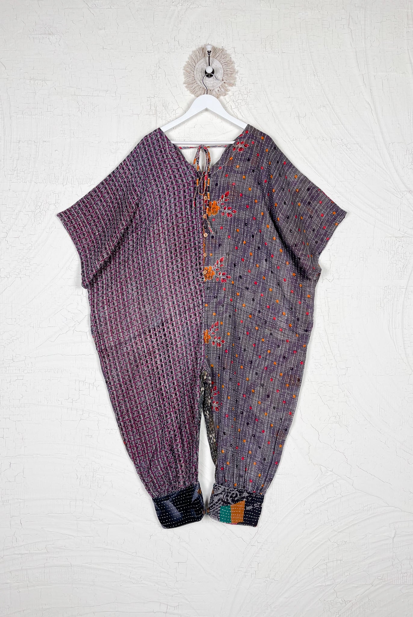 Kanthafreesizejumpsuitwithadjustablestraps - Love Protect Sustain