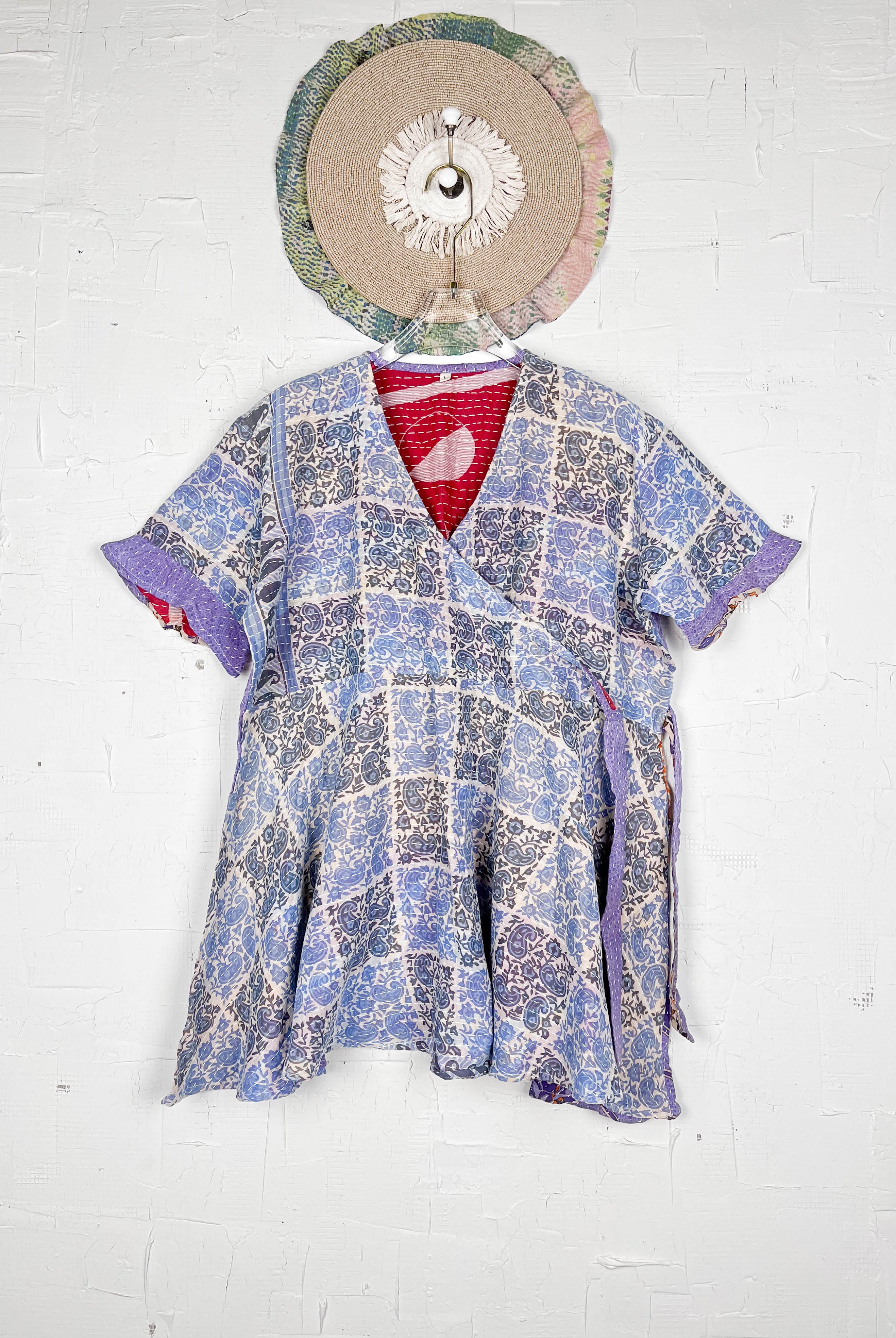 Kantha midi dress- Love Protect Sustain