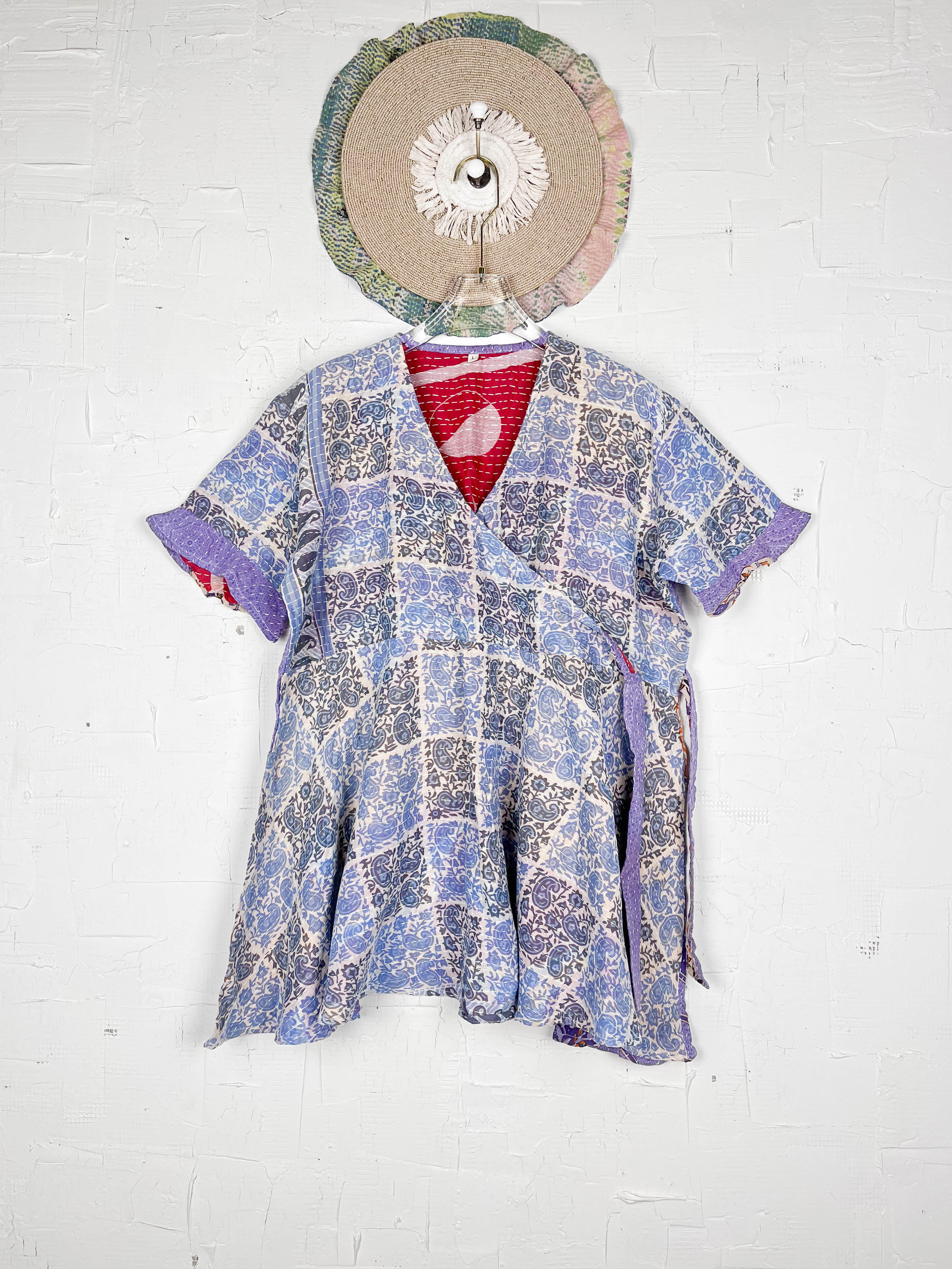 Kantha midi dress- Love Protect Sustain