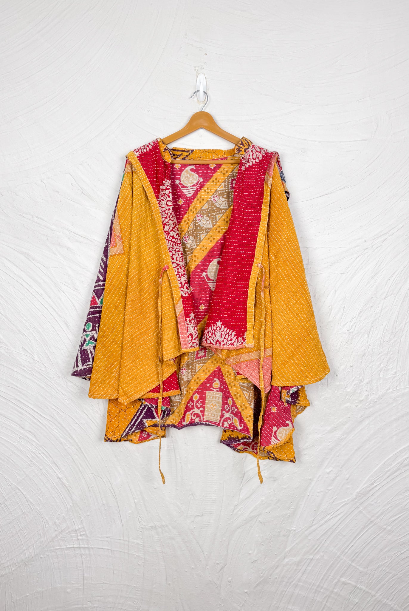 Kantha Poncho - Love Protect Sustain