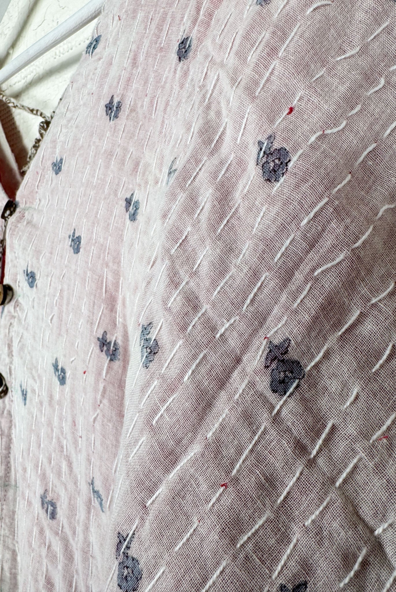 Kantha quilted free size jumpsuit beach coverup - Love Protect Sustain