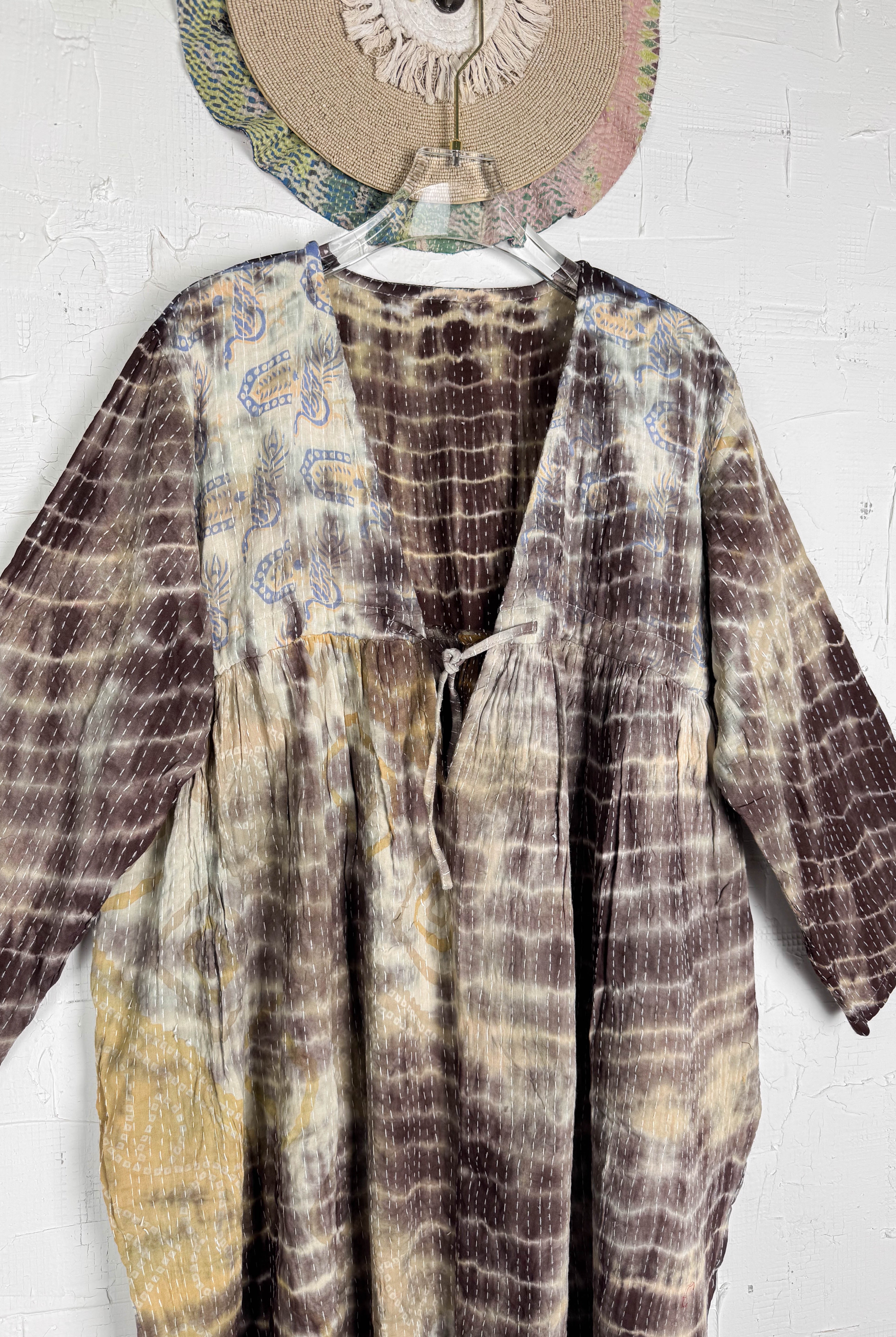 Kantha stitch jumpsuit - Love Protect Sustain