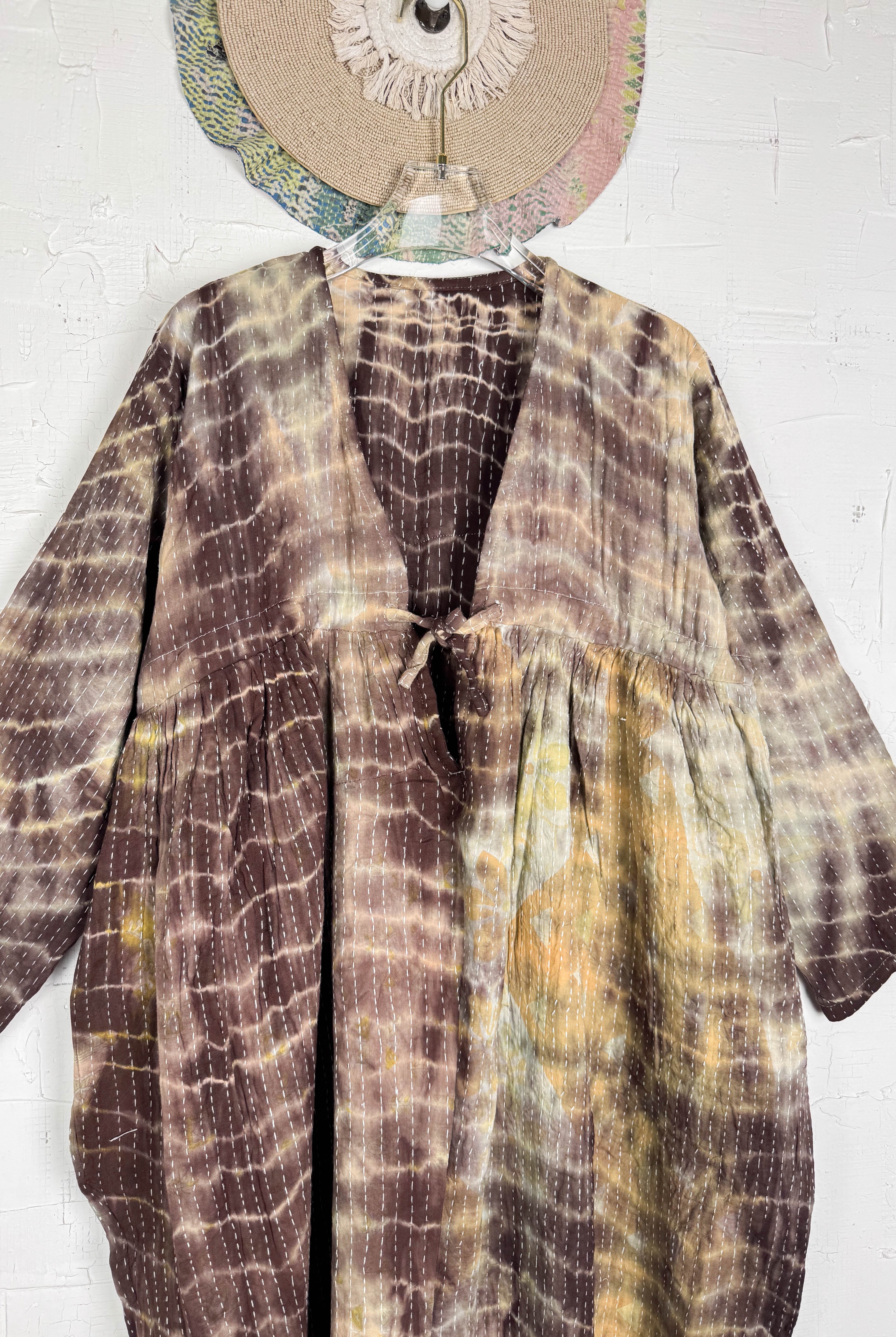 Kantha stitch jumpsuit - Love Protect Sustain