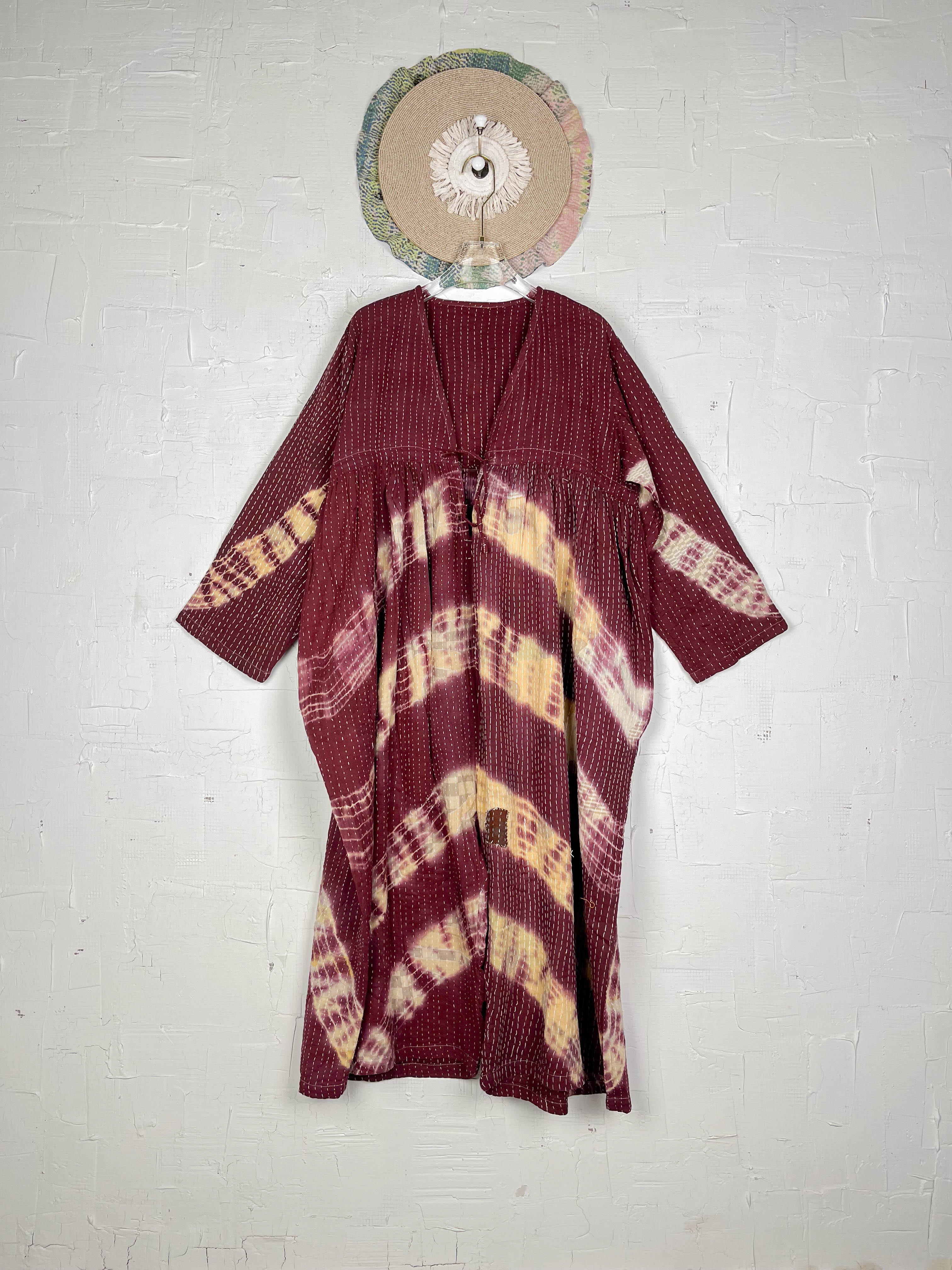 Kantha stitch jumpsuit - Love Protect Sustain