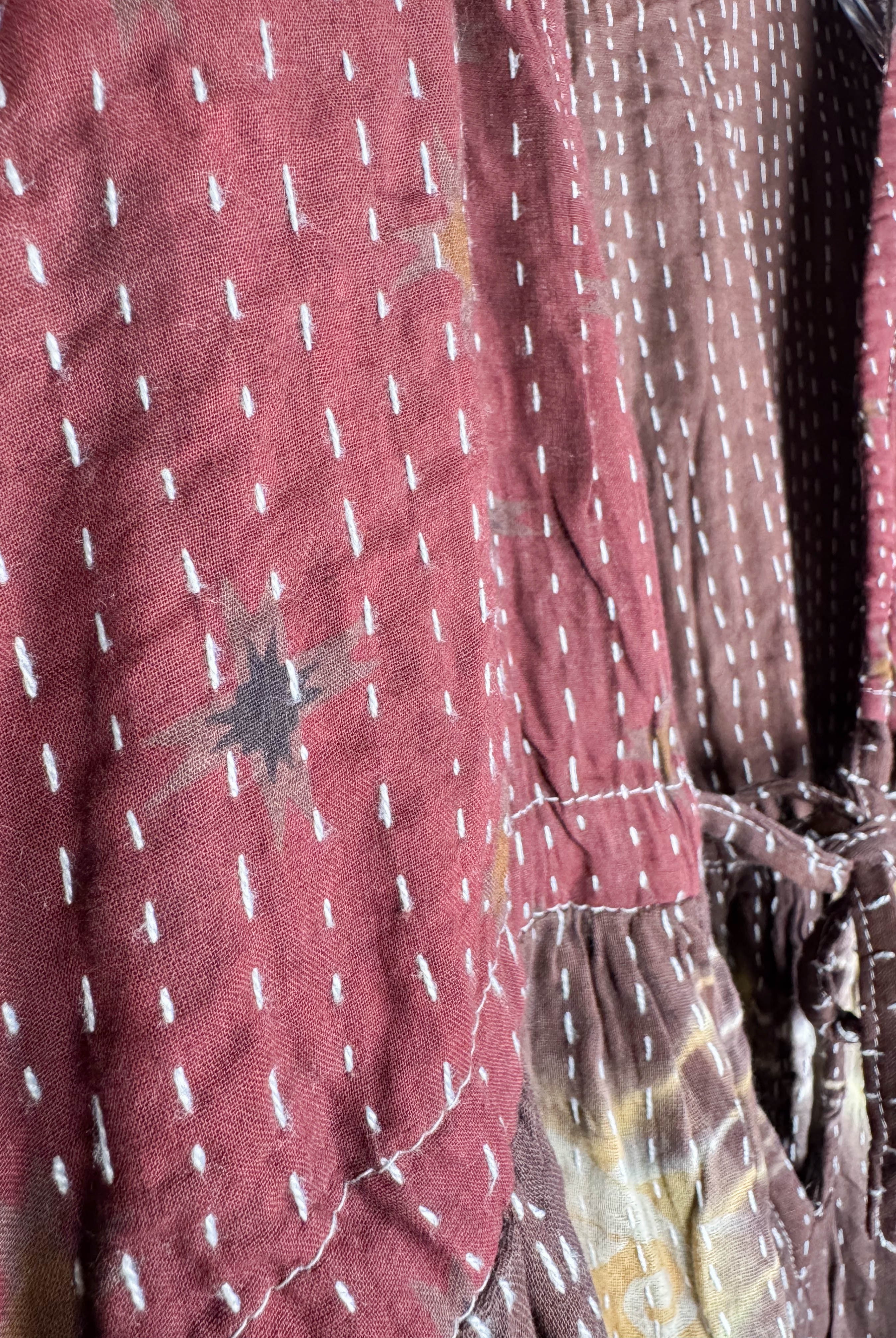 Kantha tie dye jumpsuit - Love Protect Sustain