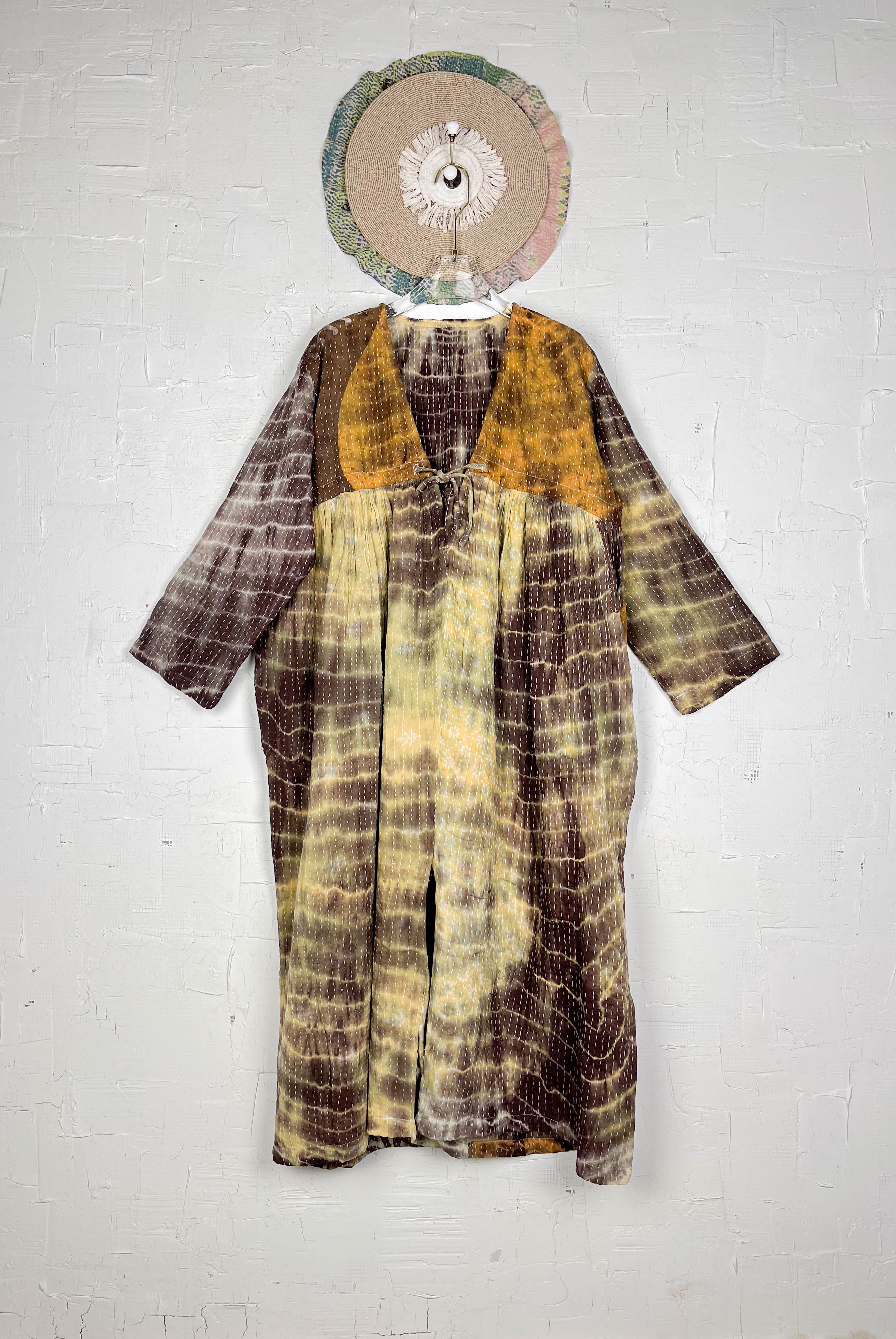 Kantha tie dye jumpsuit - Love Protect Sustain