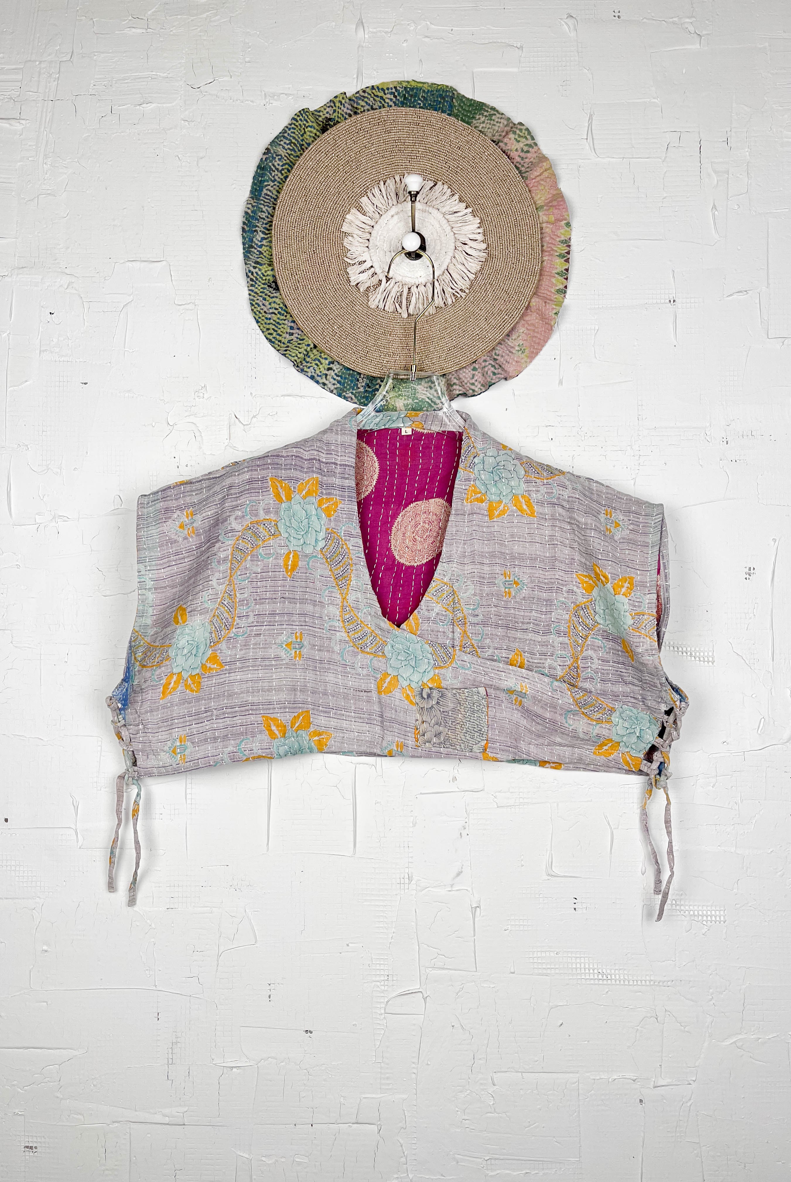 Kantha top - Love Protect Sustain