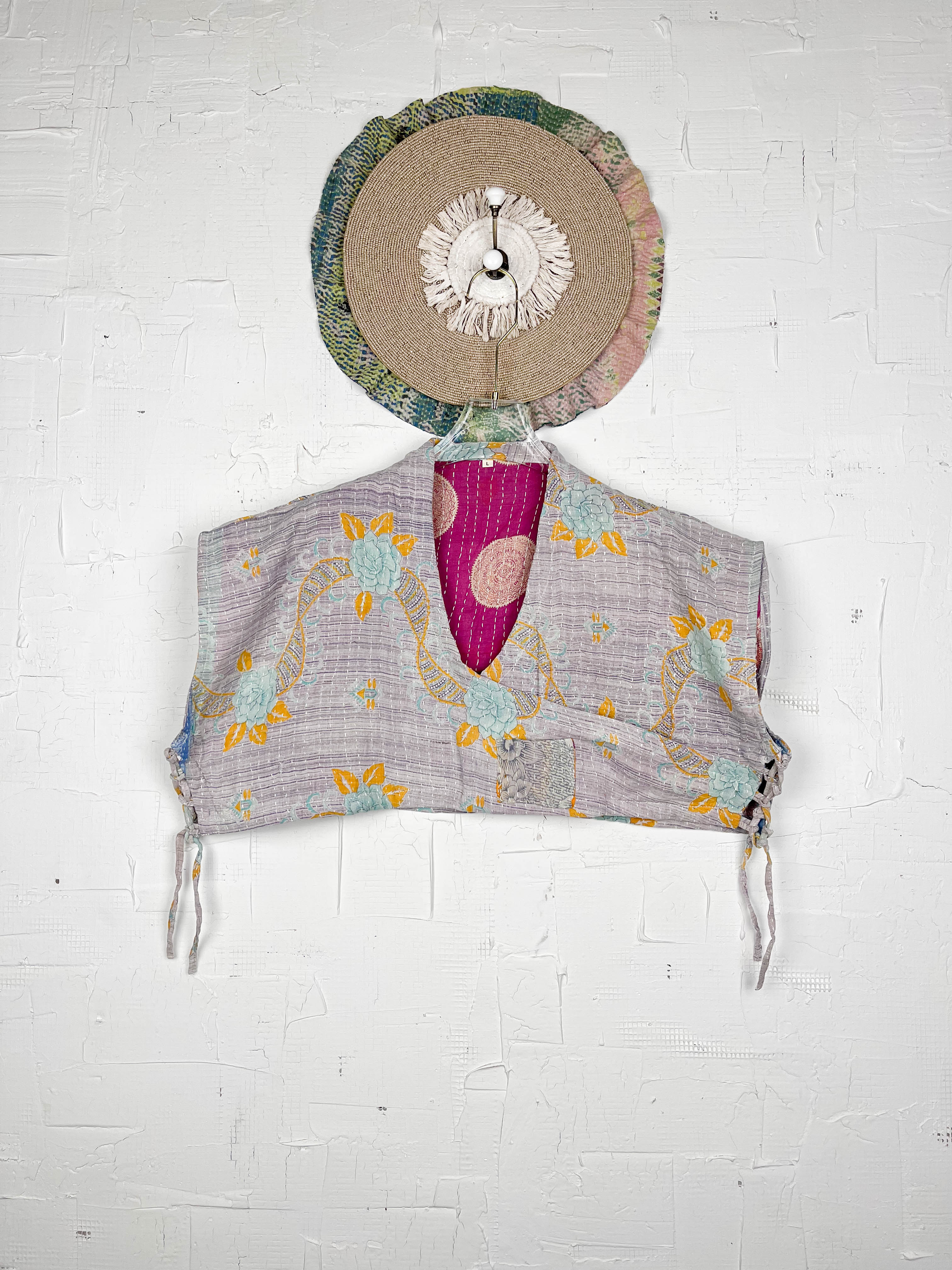 Kantha top - Love Protect Sustain