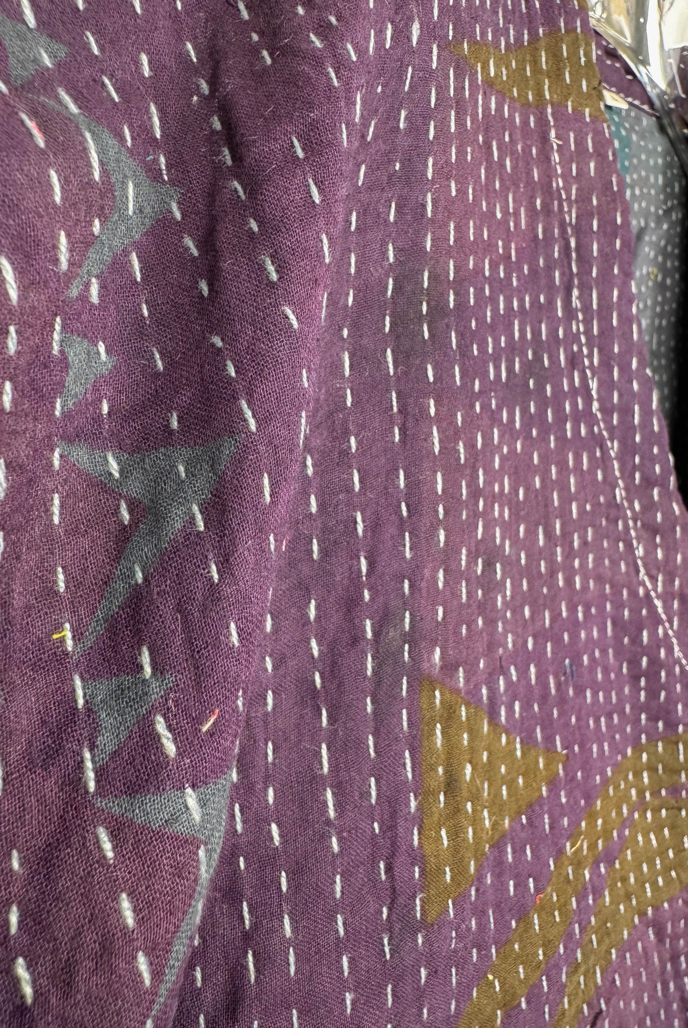 Kantha top - Love Protect Sustain