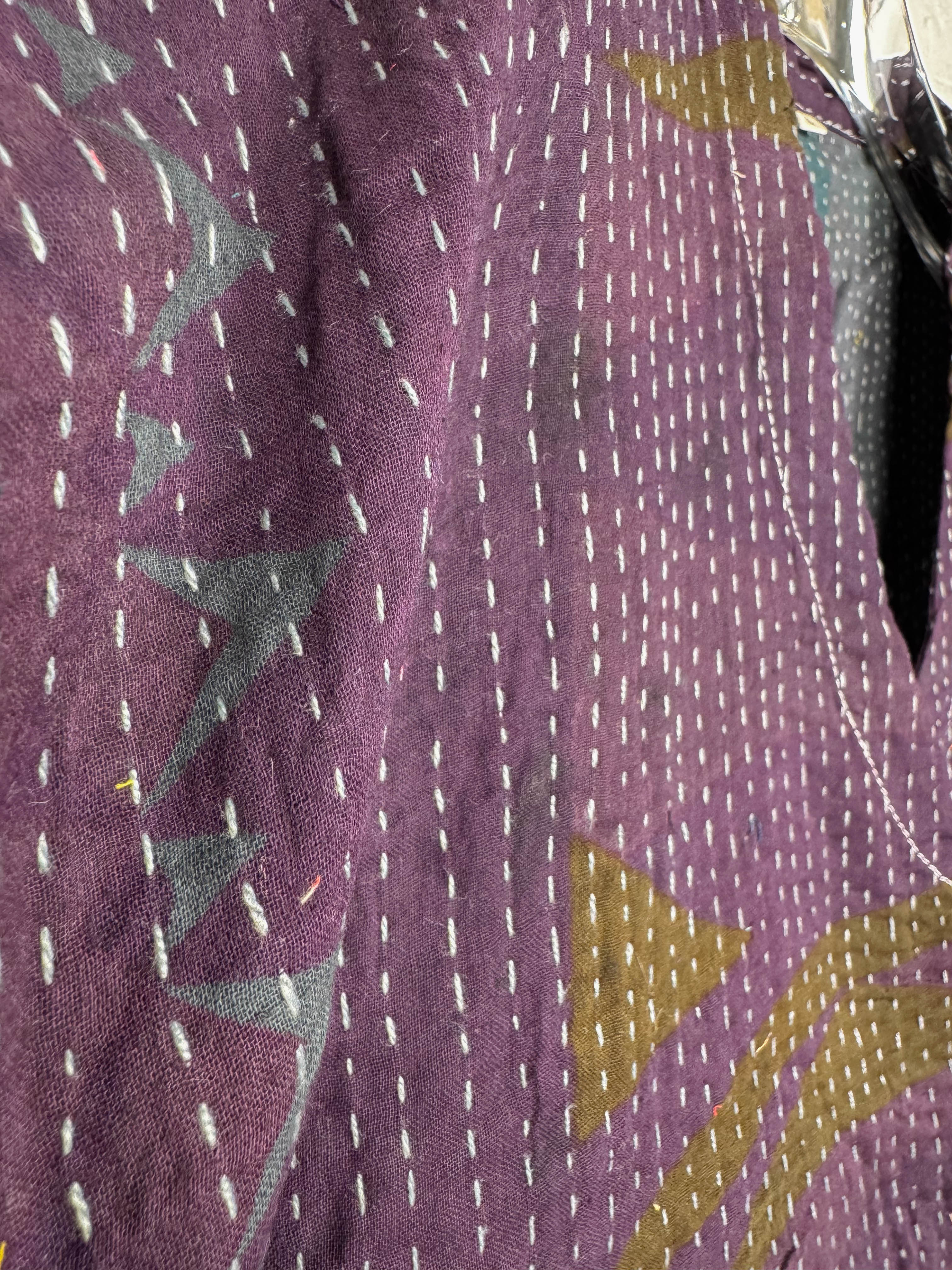 Kantha top - Love Protect Sustain