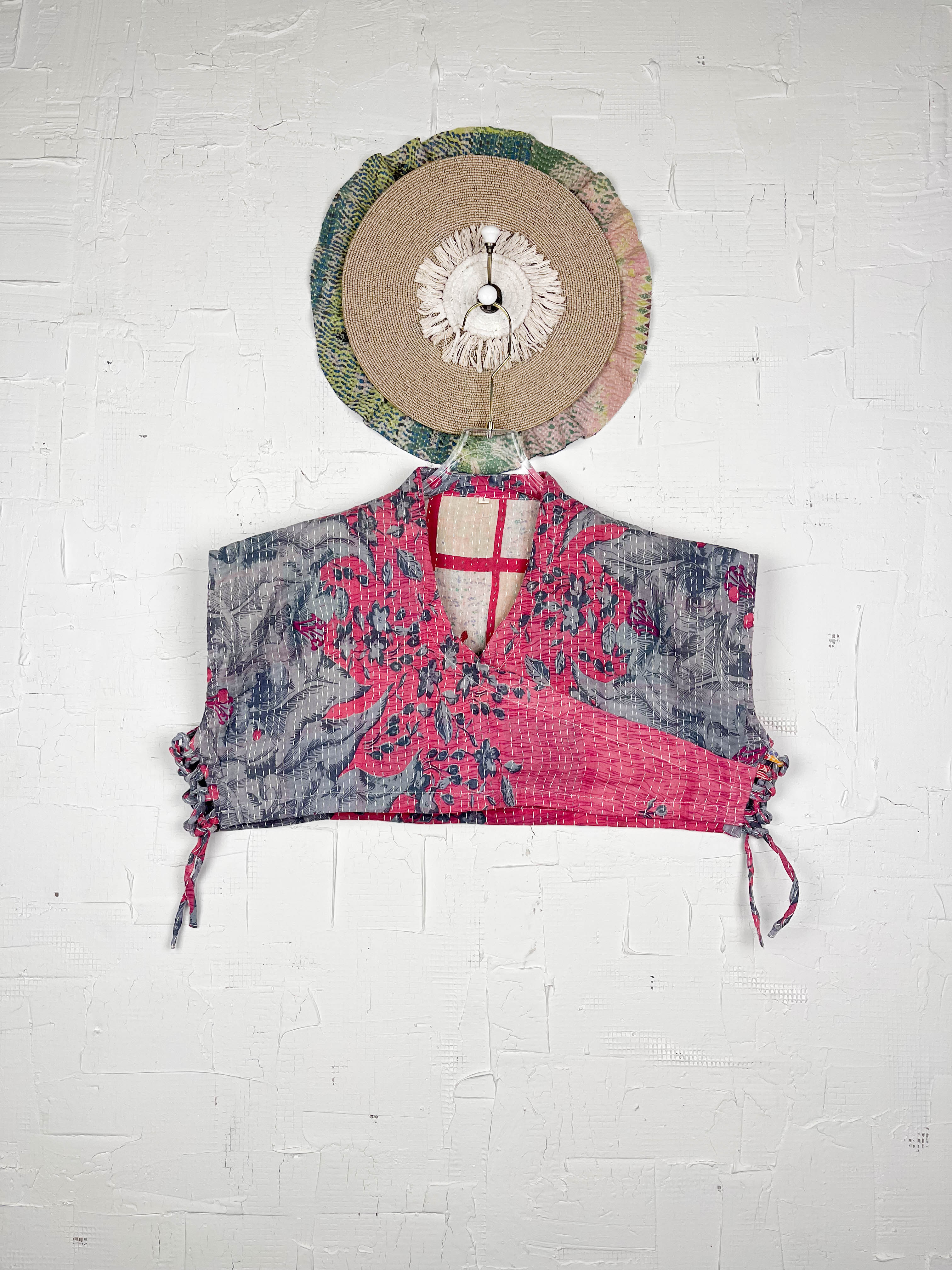 Kantha top - Love Protect Sustain