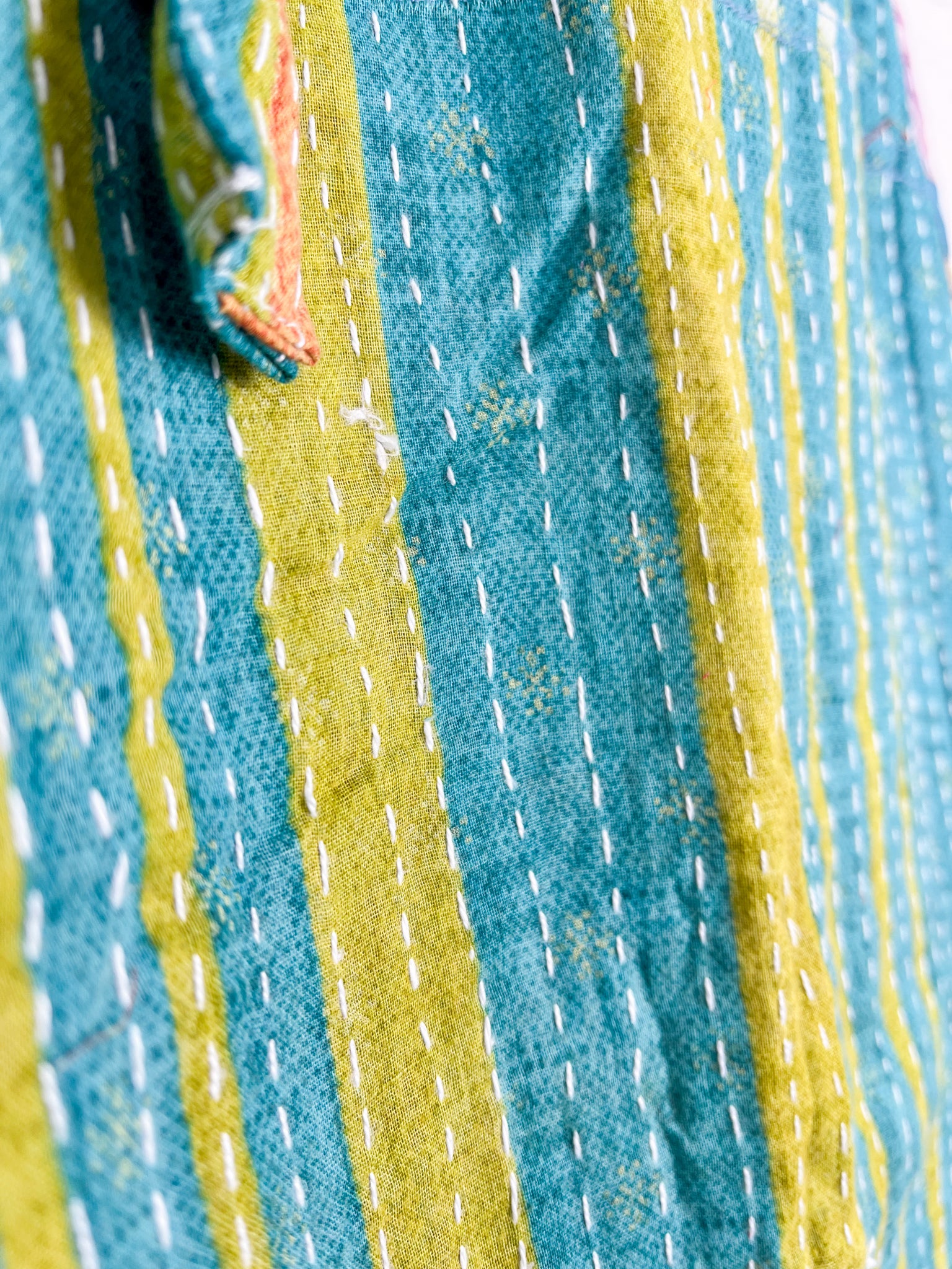 Kantha wide leg pants - Love Protect Sustain