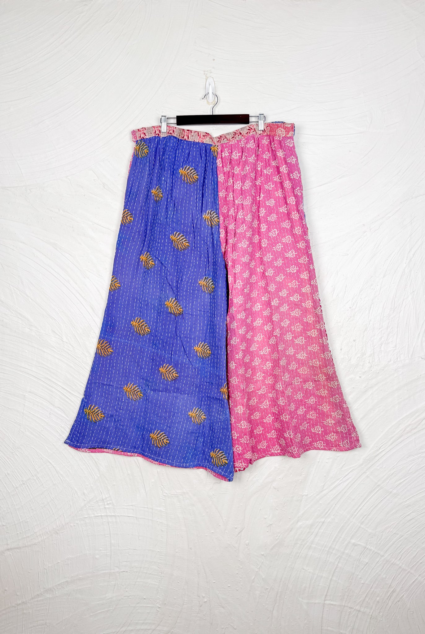 Large Size Kantha Pants - Love Protect Sustain