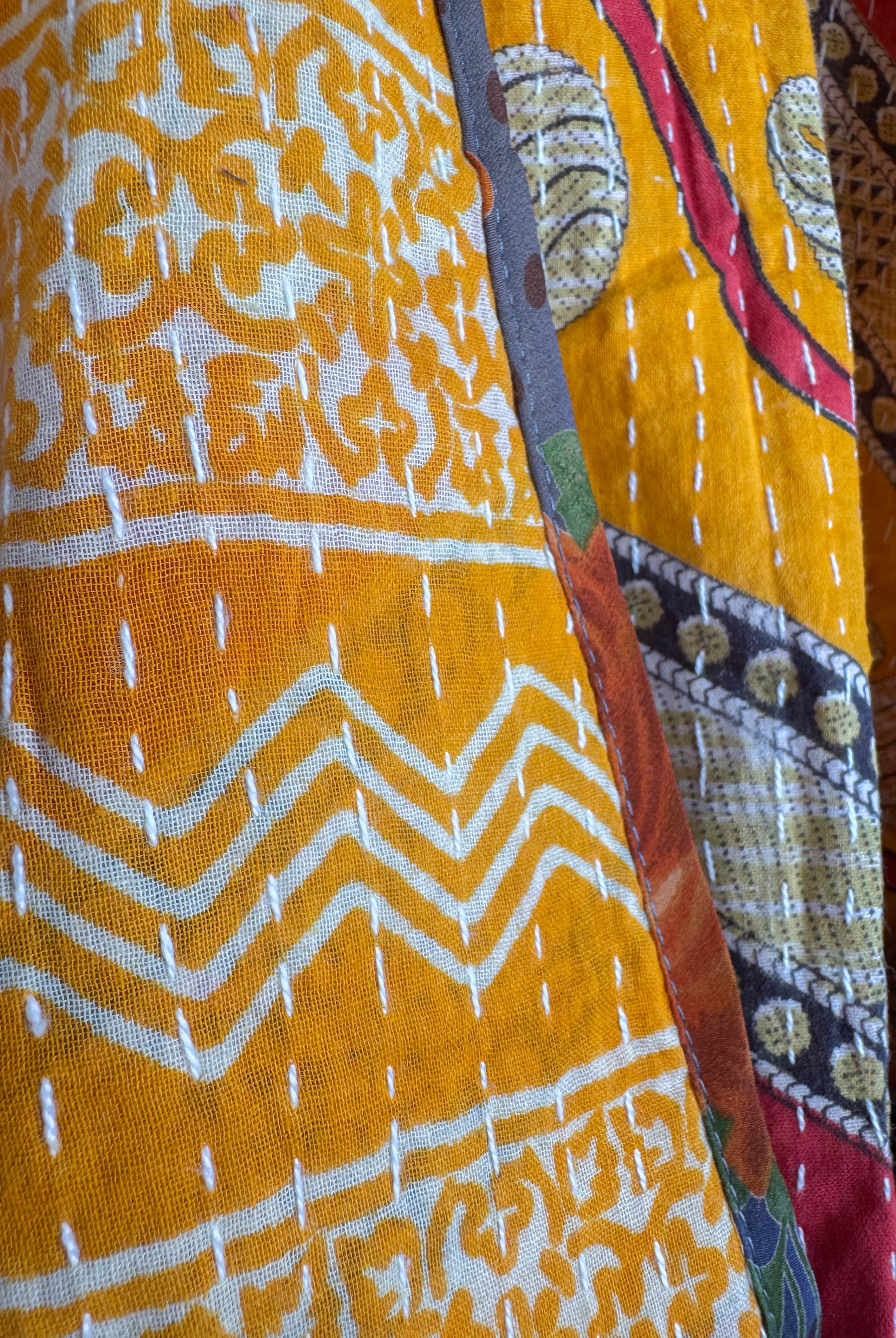 Layering silk vest - Love Protect Sustain