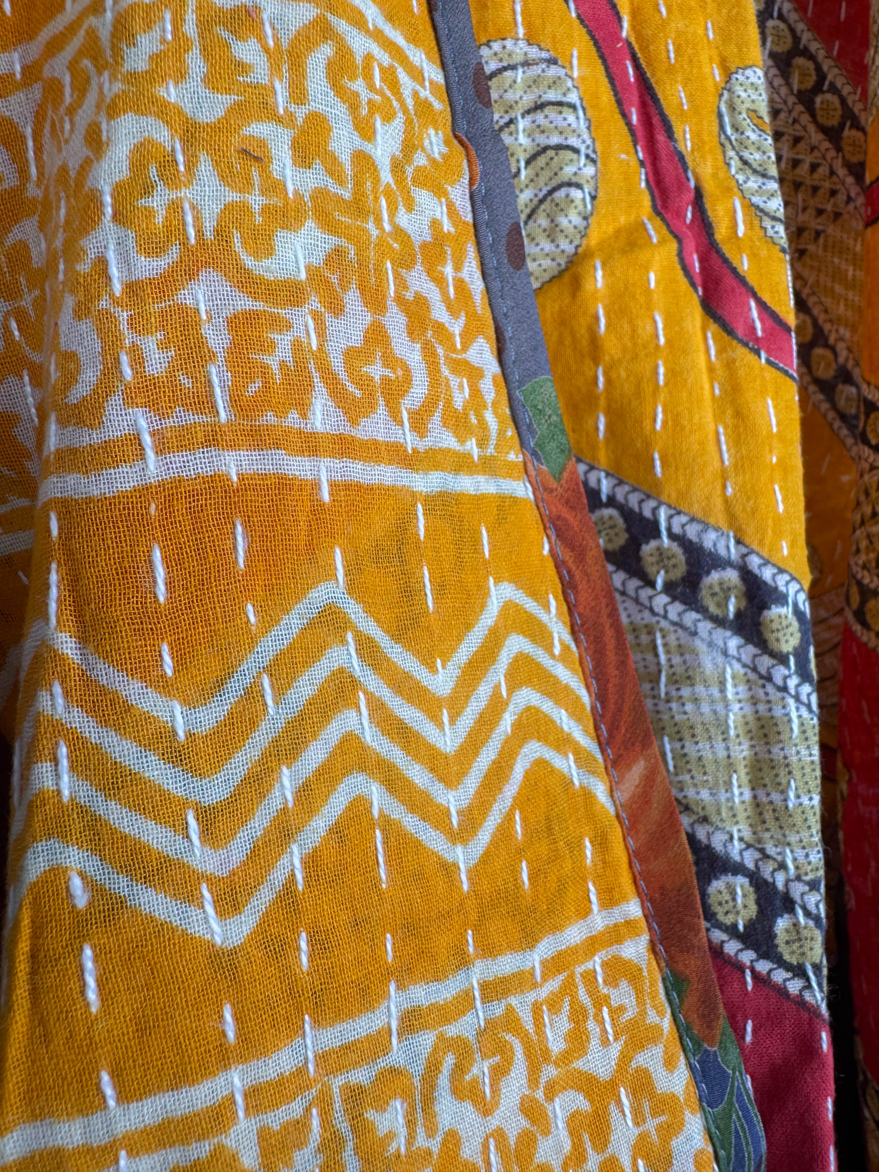 Layering silk vest - Love Protect Sustain