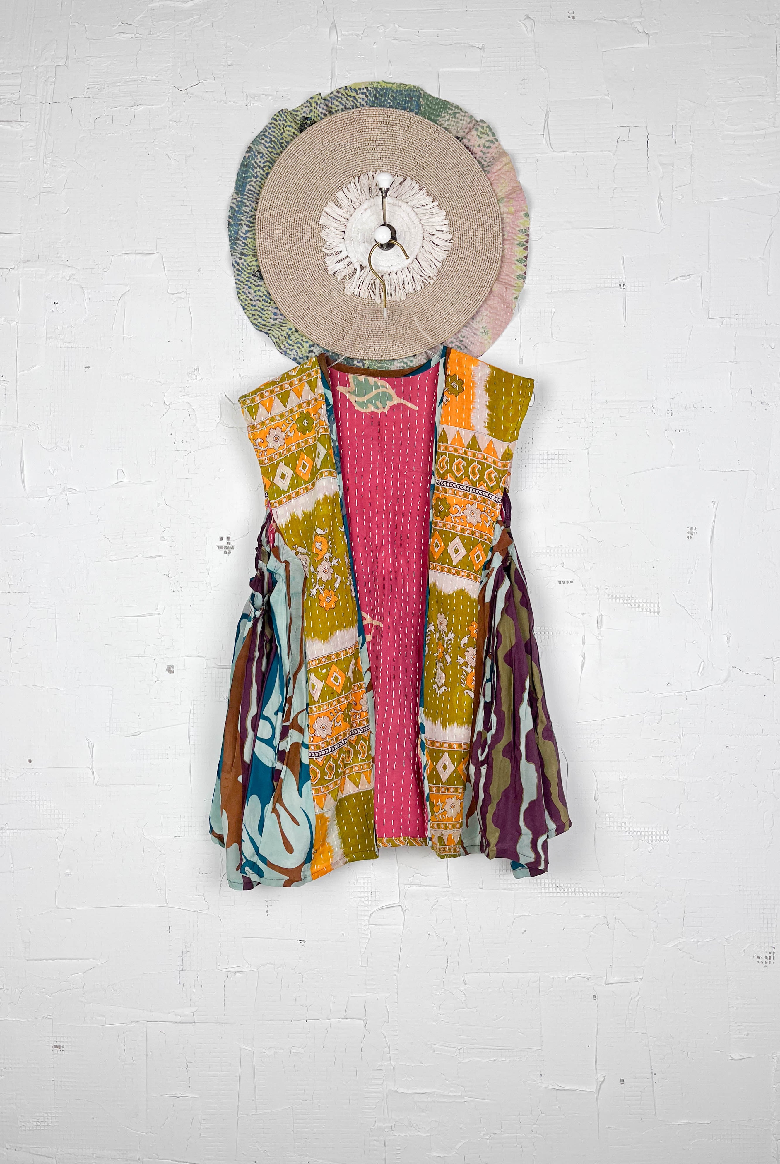 Layering silk vest - Love Protect Sustain