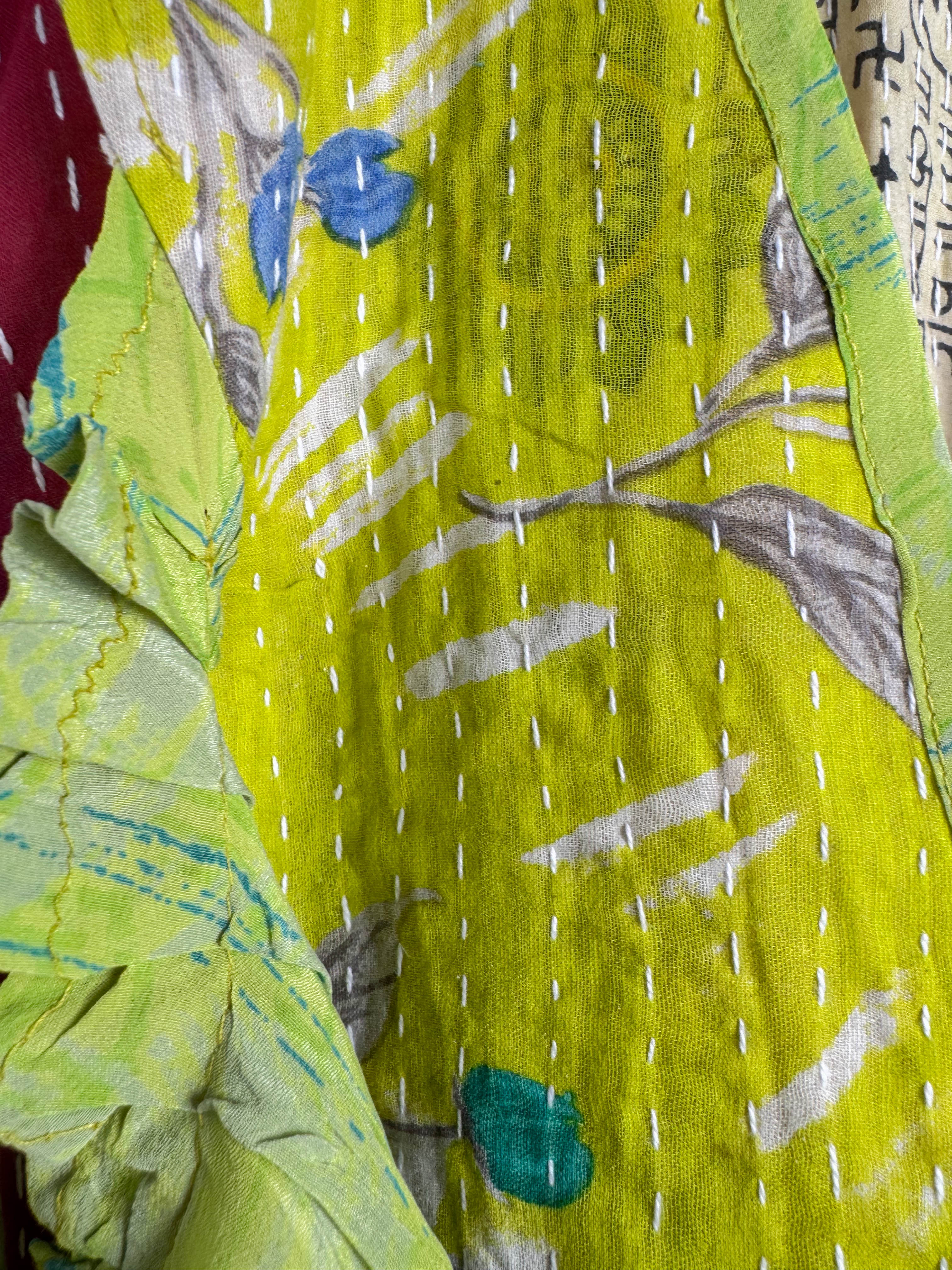 Layering silk vest - Love Protect Sustain