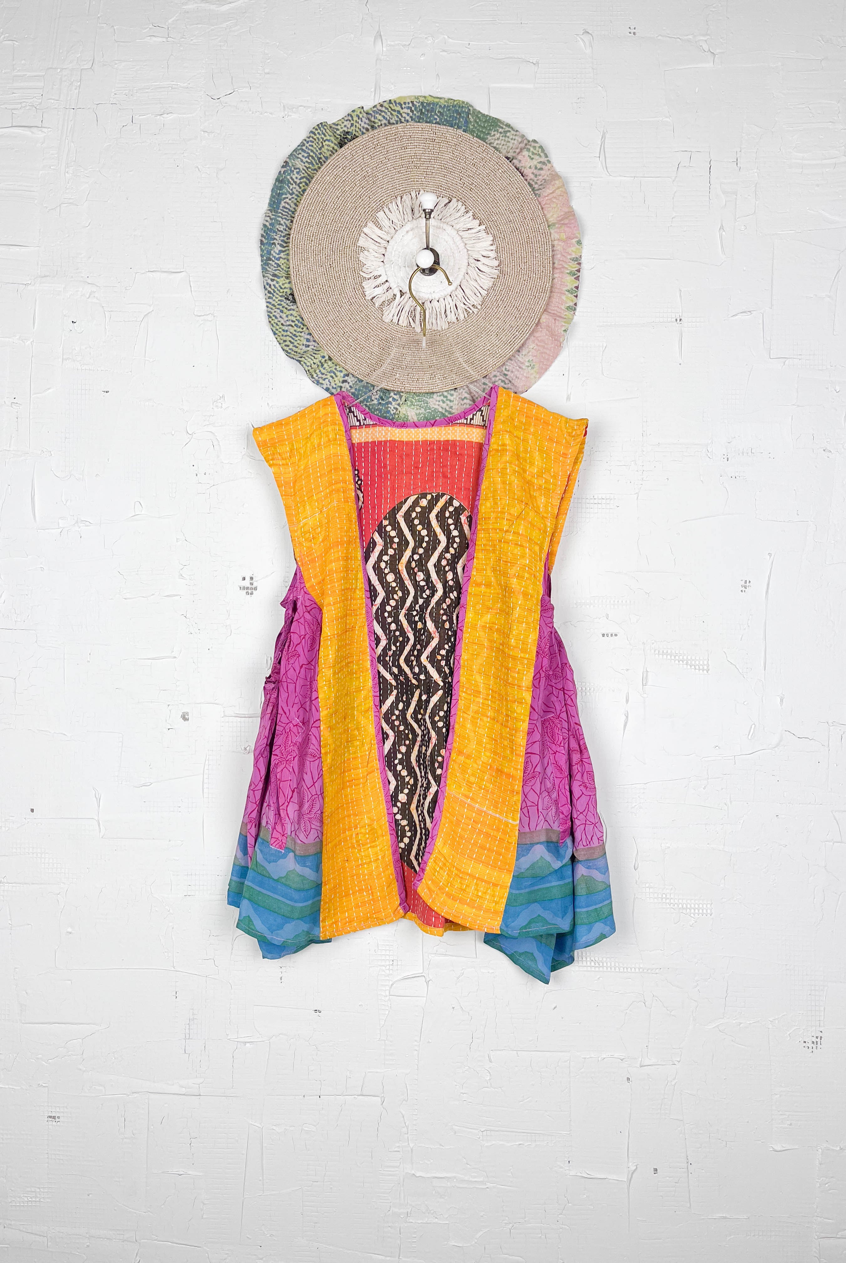 Layering silk vest - Love Protect Sustain