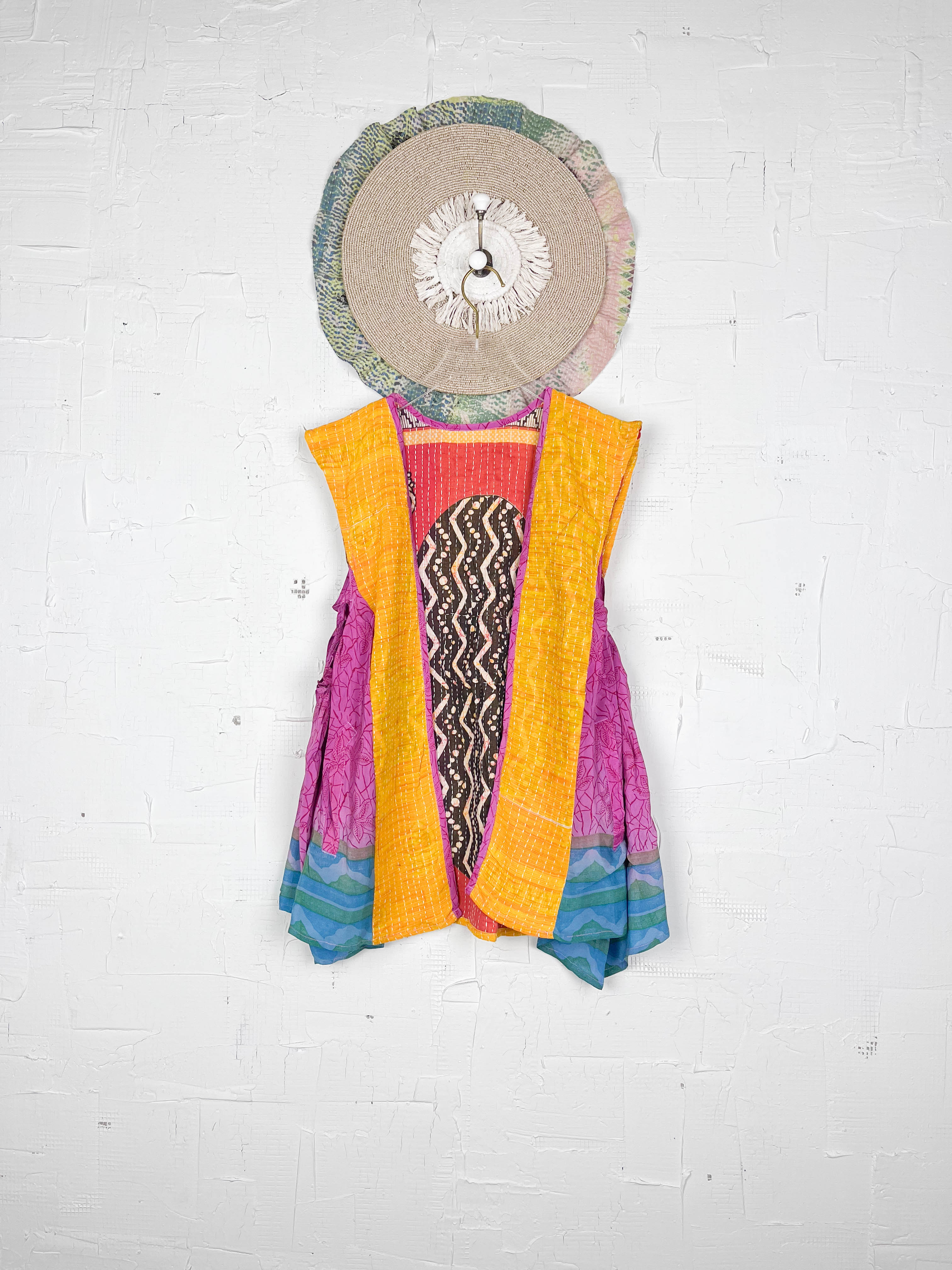 Layering silk vest - Love Protect Sustain